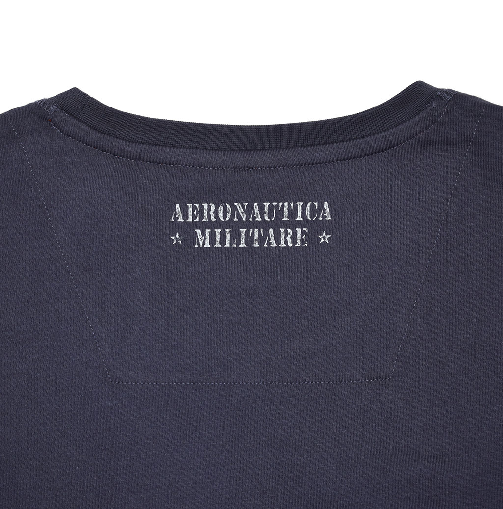Лонгслив AERONAUTICA MILITARE FW 19/20 blue navy (TS 1668) 