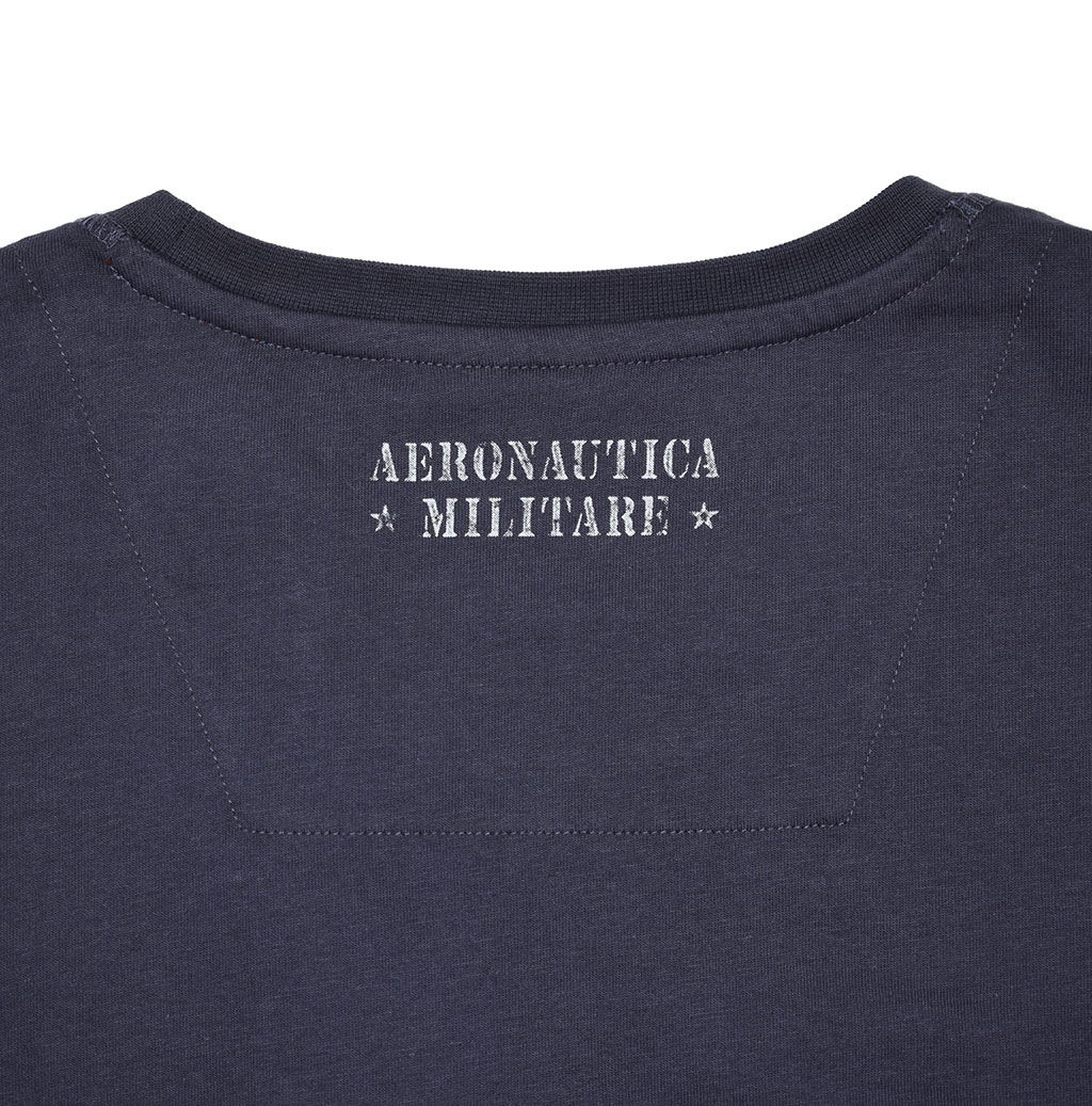 Лонгслив AERONAUTICA MILITARE FW 19/20 blue navy (TS 1668) 