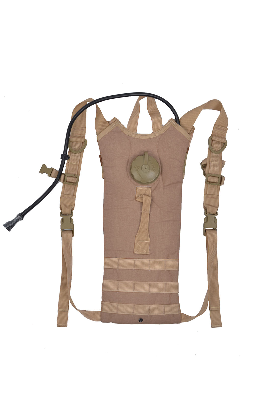 Питьевая система армейская MOLLE, горловина снаружи, 3L khaki США