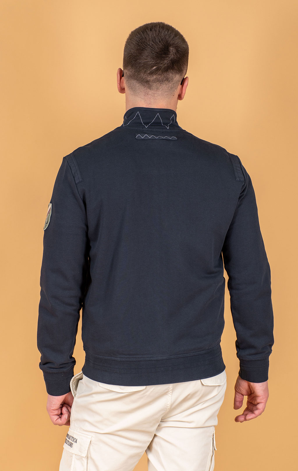 Олимпийка AERONAUTICA MILITARE SS 25 m/TR blue navy (FE 2008) 