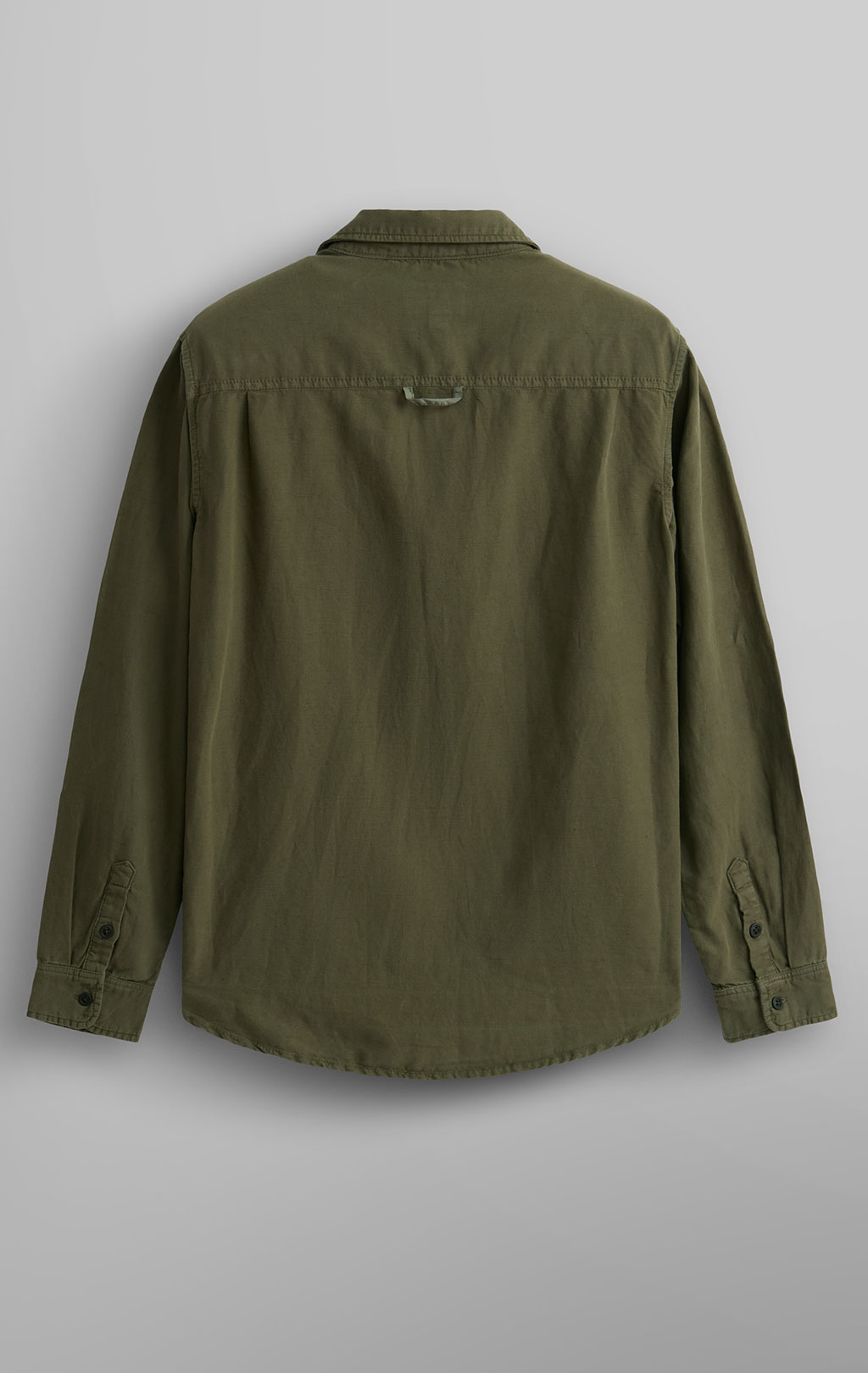 Рубашка ALPHA INDUSTRIES LONG SLEEVE MULTI POCKET SHIRT SS 24 m OG-107 green 
