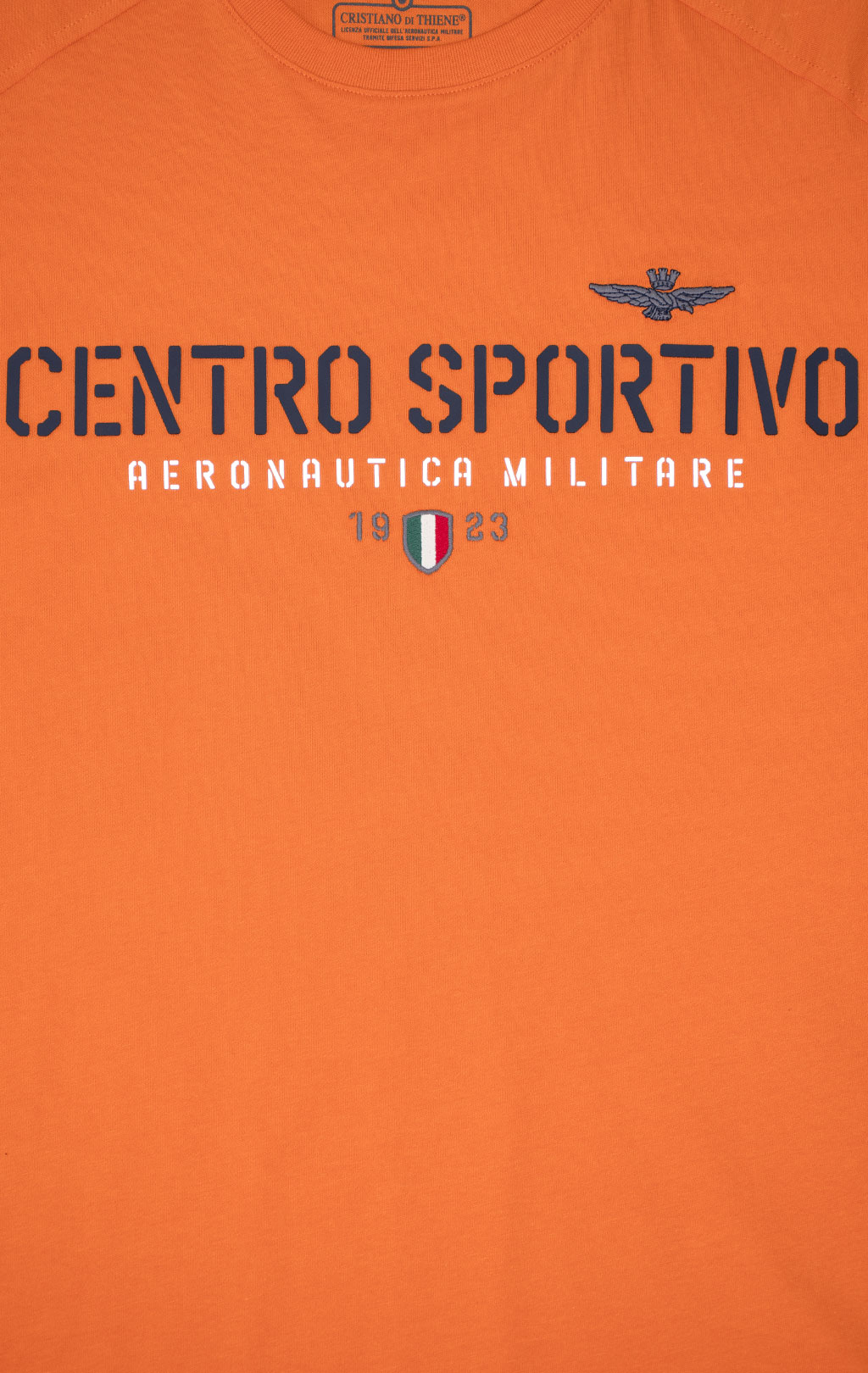 Футболка AERONAUTICA MILITARE SS 24/TR carrot orange (TS 2207) 