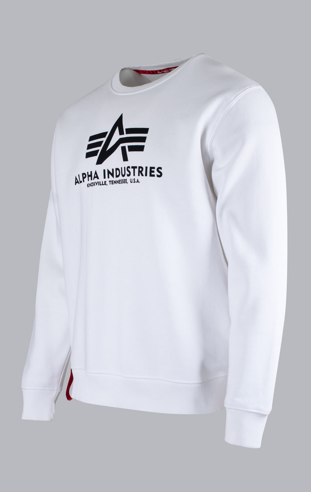 Свитшот ALPHA INDUSTRIES BASIC SWEATER white 
