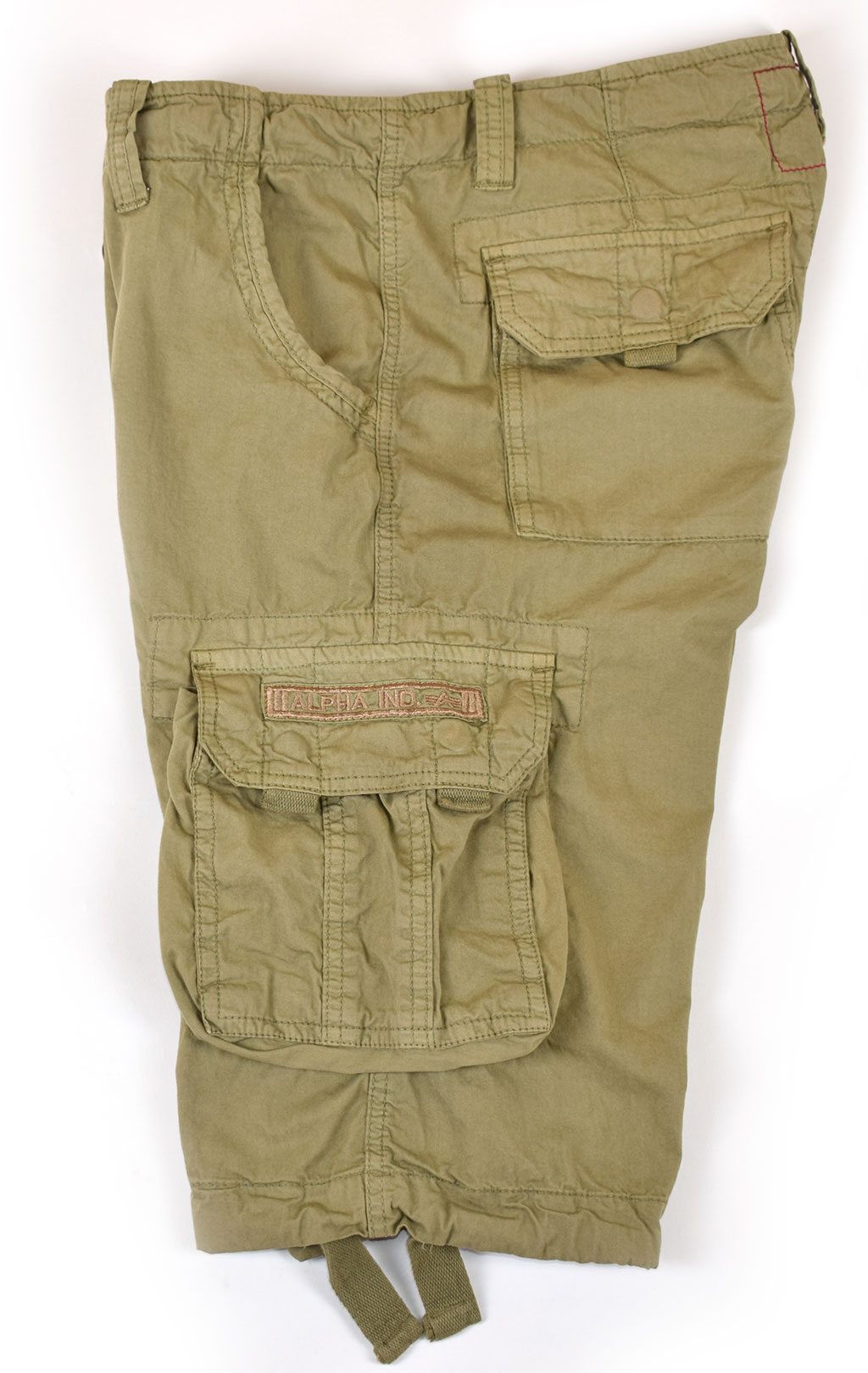 Шорты ALPHA INDUSTRIES JET big size light olive 