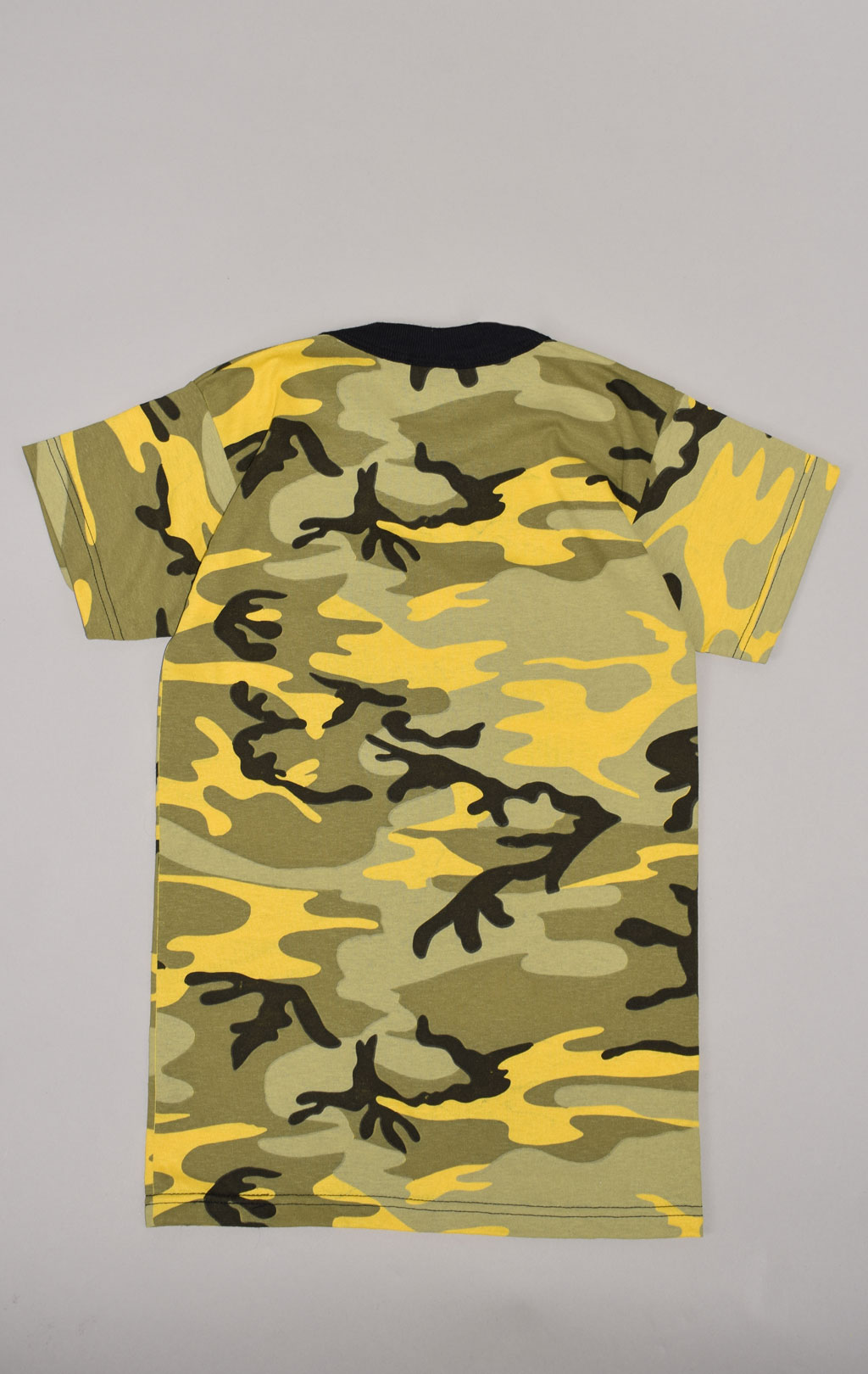 Детская футболка camo yellow 