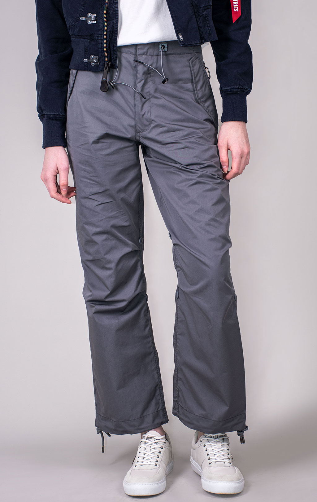 Брюки-карго парашюты ALPHA INDUSTRIES PARACHUTE PANTS SS 24 m aircraft gray 