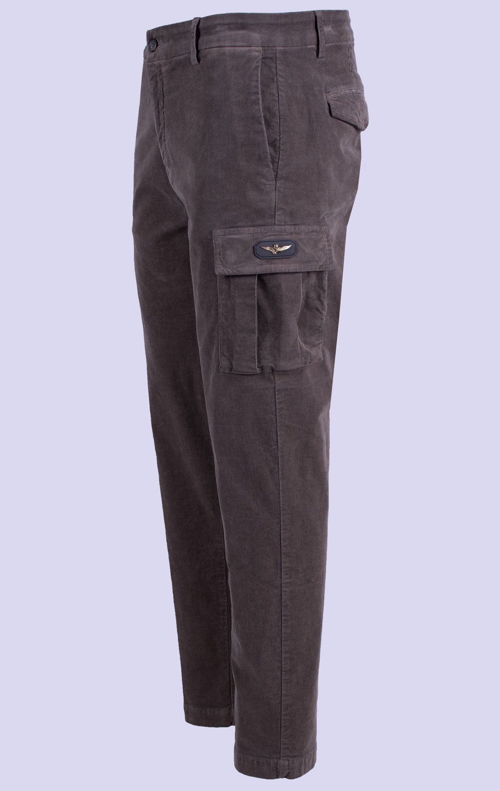 Брюки-карго AERONAUTICA MILITARE вельвет FW 26/27/AL caffelatte (PA 1740) 