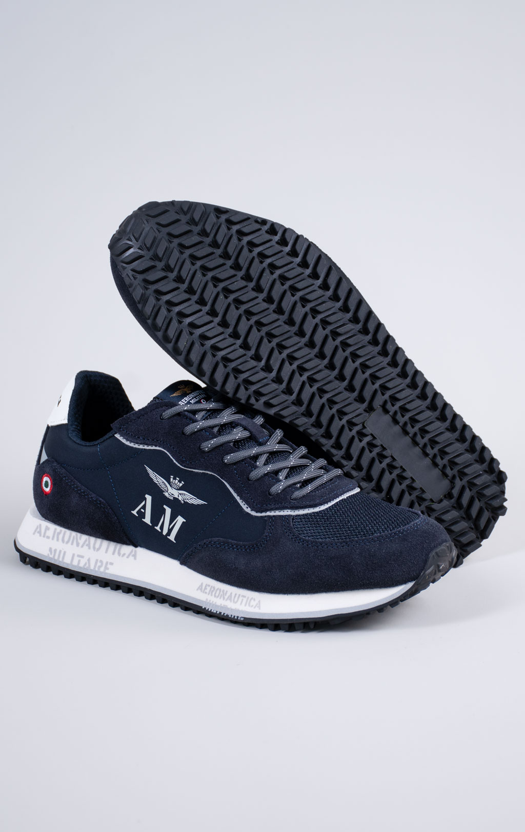 Кроссовки AERONAUTICA MILITARE (SC 0320) SS 26/CN blue scuro 