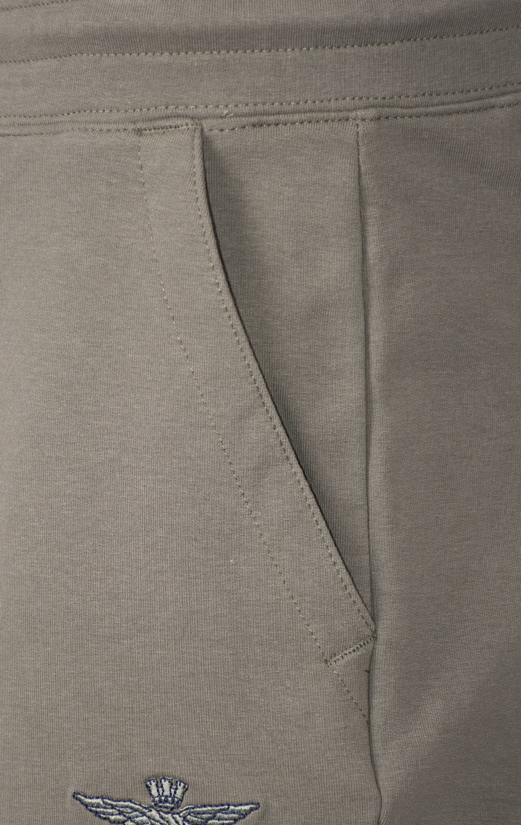 Брюки спортивные AERONAUTICA MILITARE SS 24 m/BD verde (PF 872)
