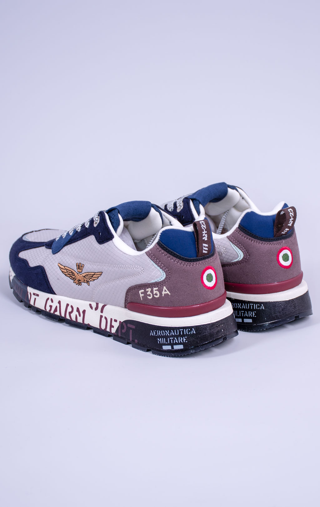 Кроссовки AERONAUTICA MILITARE (SC 0276) FW 26/27/CN bianco/blue 