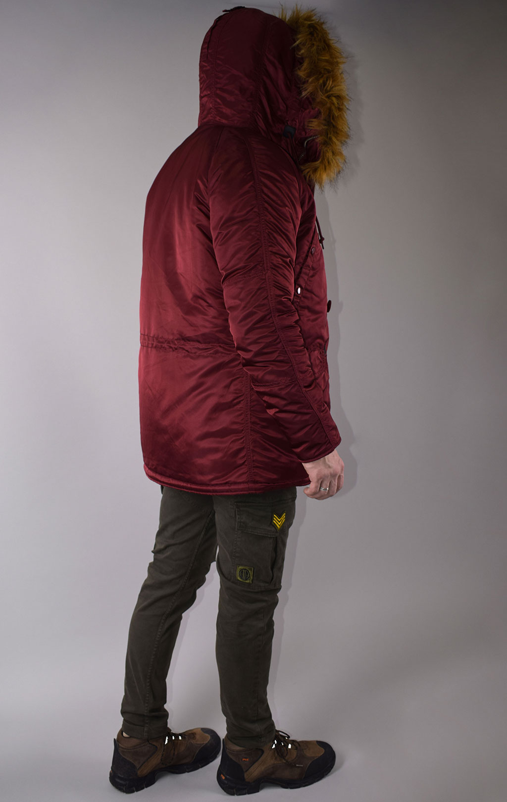 Аляска ALPHA INDUSTRIES VF 59 N-3B burgundy 