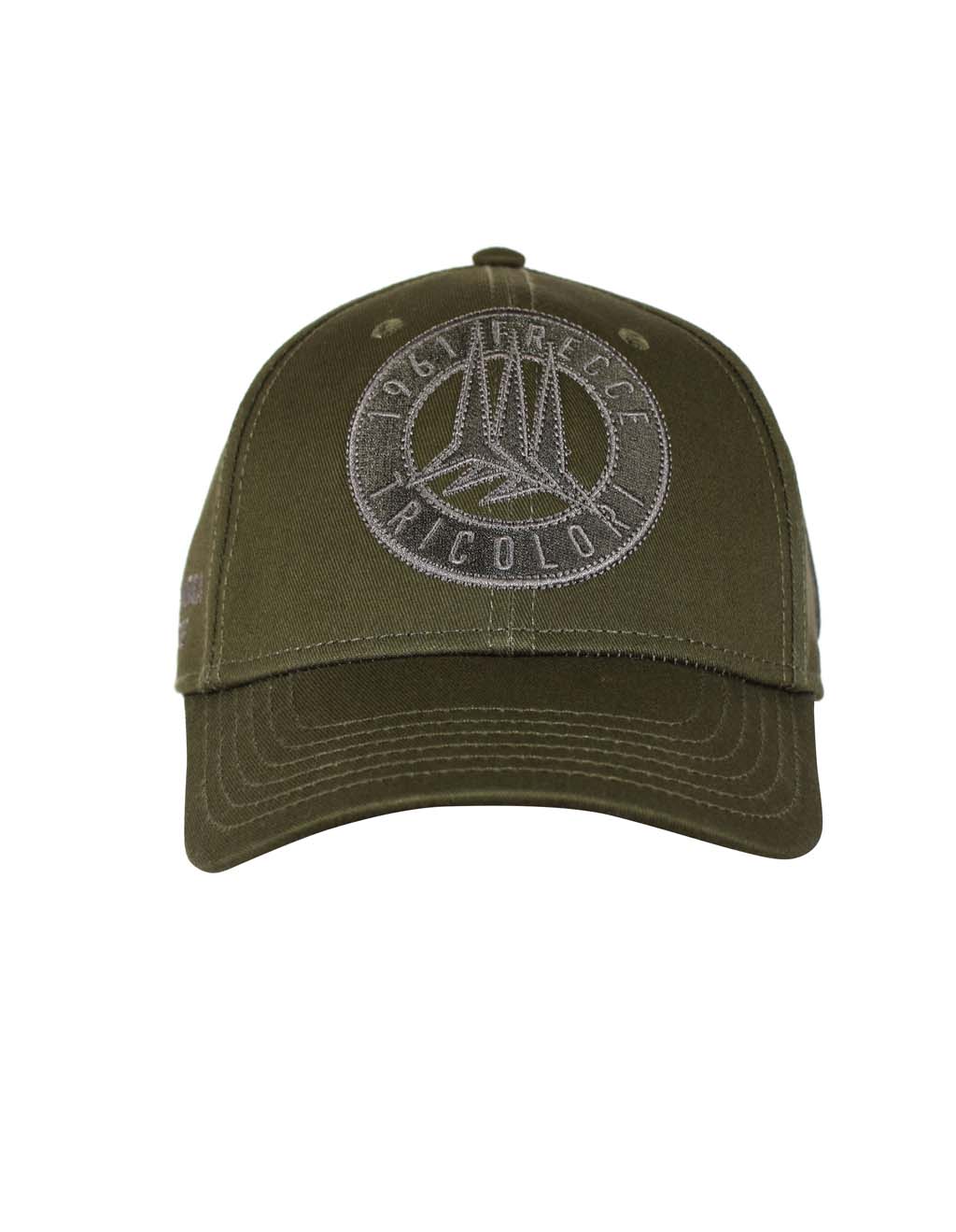 Бейсболка AERONAUTICA MILITARE FW 21/22/CN verde militare (HA 1092)