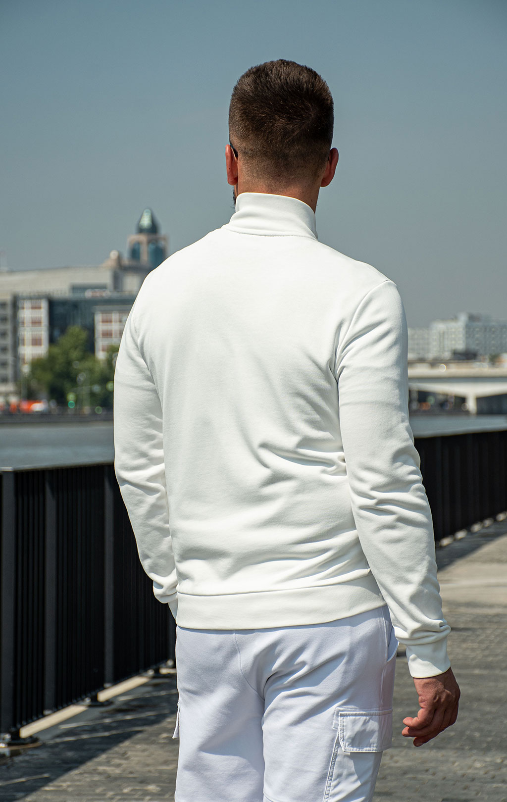 Олимпийка AERONAUTICA MILITARE SS 25 m/TR off white (FE 1986) 