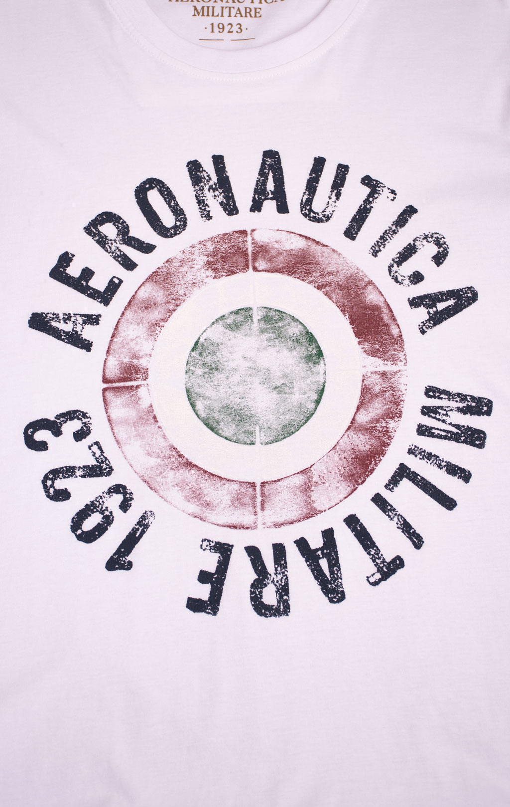 Футболка AERONAUTICA MILITARE SS 26/BD off white (TS 2538) 