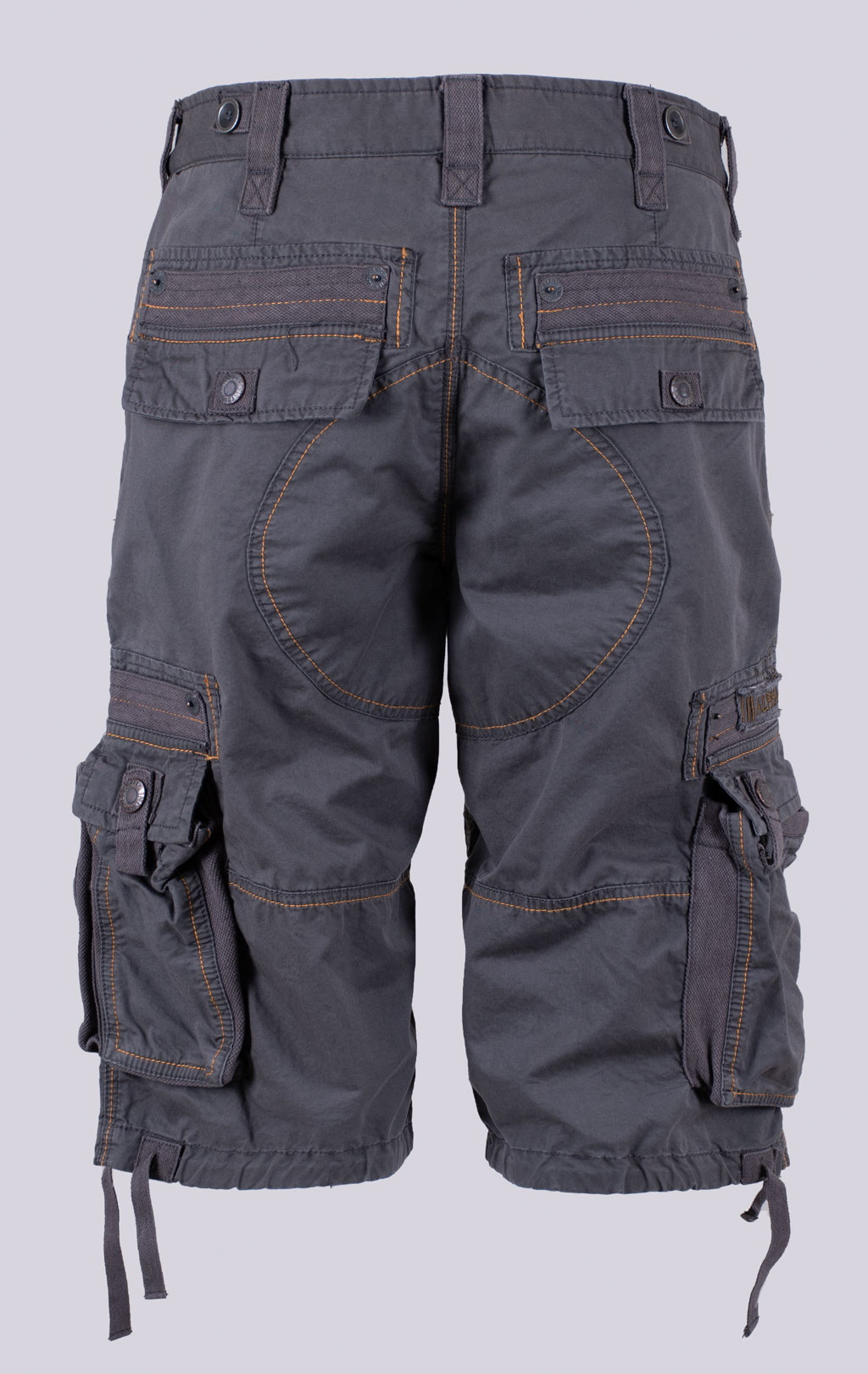 Шорты карго ALPHA INDUSTRIES TERMINAL grey black 