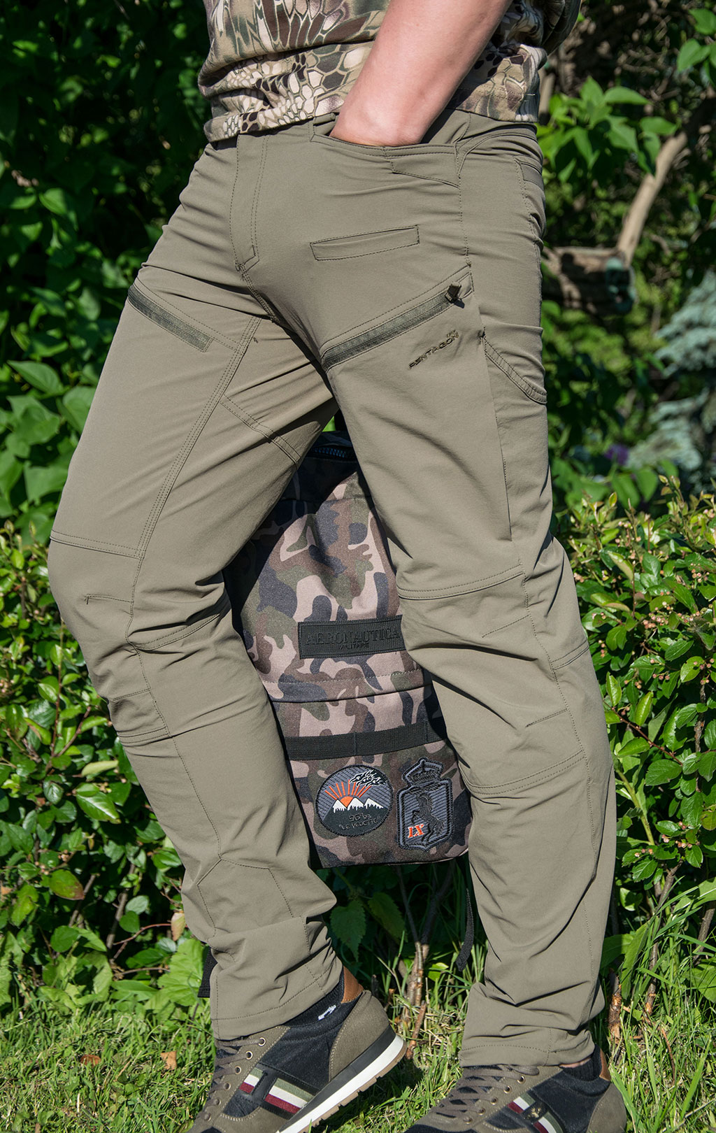 Брюки тактические Pentagon RENEGADE TROPIC big size полиэстр91%/эластейн6% stretch 06E ral7013 05047 