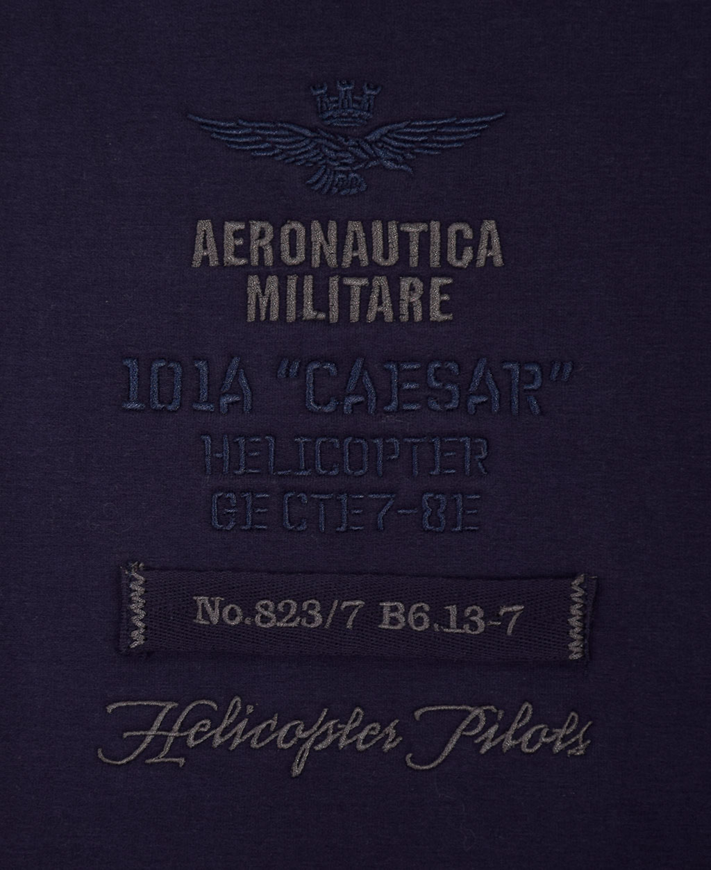 Толстовка AERONAUTICA MILITARE blue navy (FE 1332) 