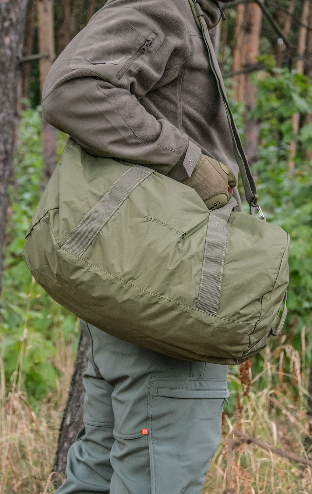 Сумка Pentagon KANON DUFFLE BAG с подсумком olive 06 16102 