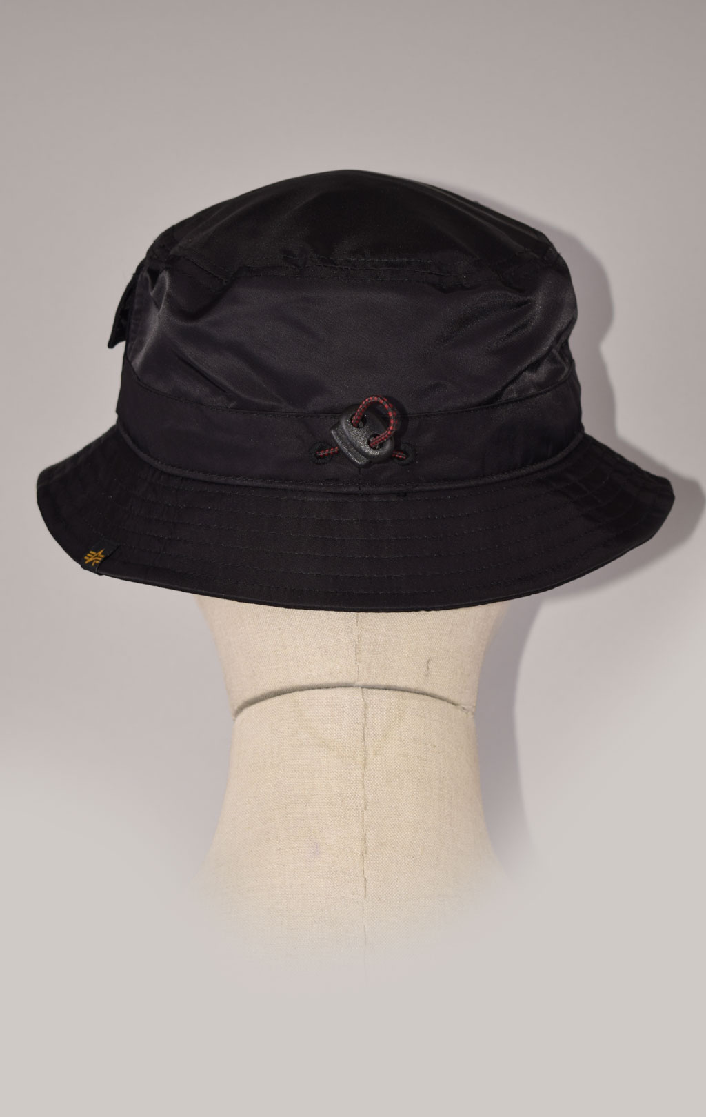 Панама ALPHA INDUSTRIES UTILITY BUCKET HAT black/red 