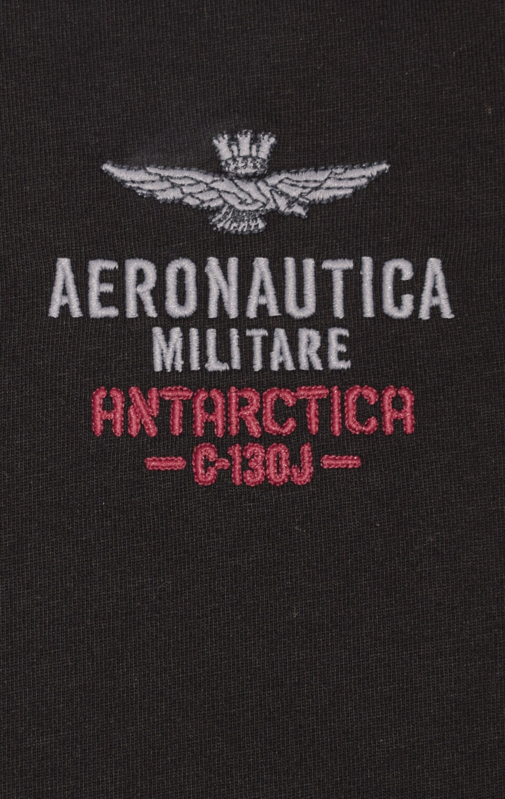 Лонгслив AERONAUTICA MILITARE ANTARCTICA FW 23/24/TR jet black (TS 2157) 