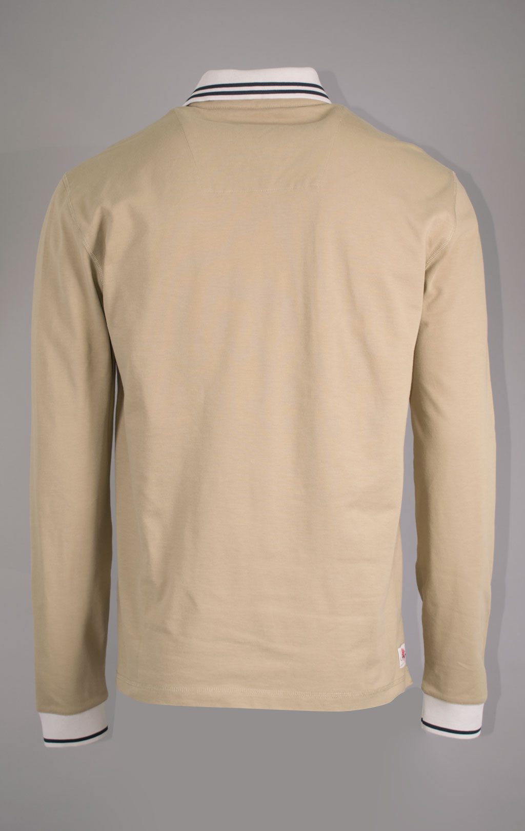 Поло-лонгслив AERONAUTICA MILITARE CORSO GRIFO SS 24/TR sand washed (PO 1791) 