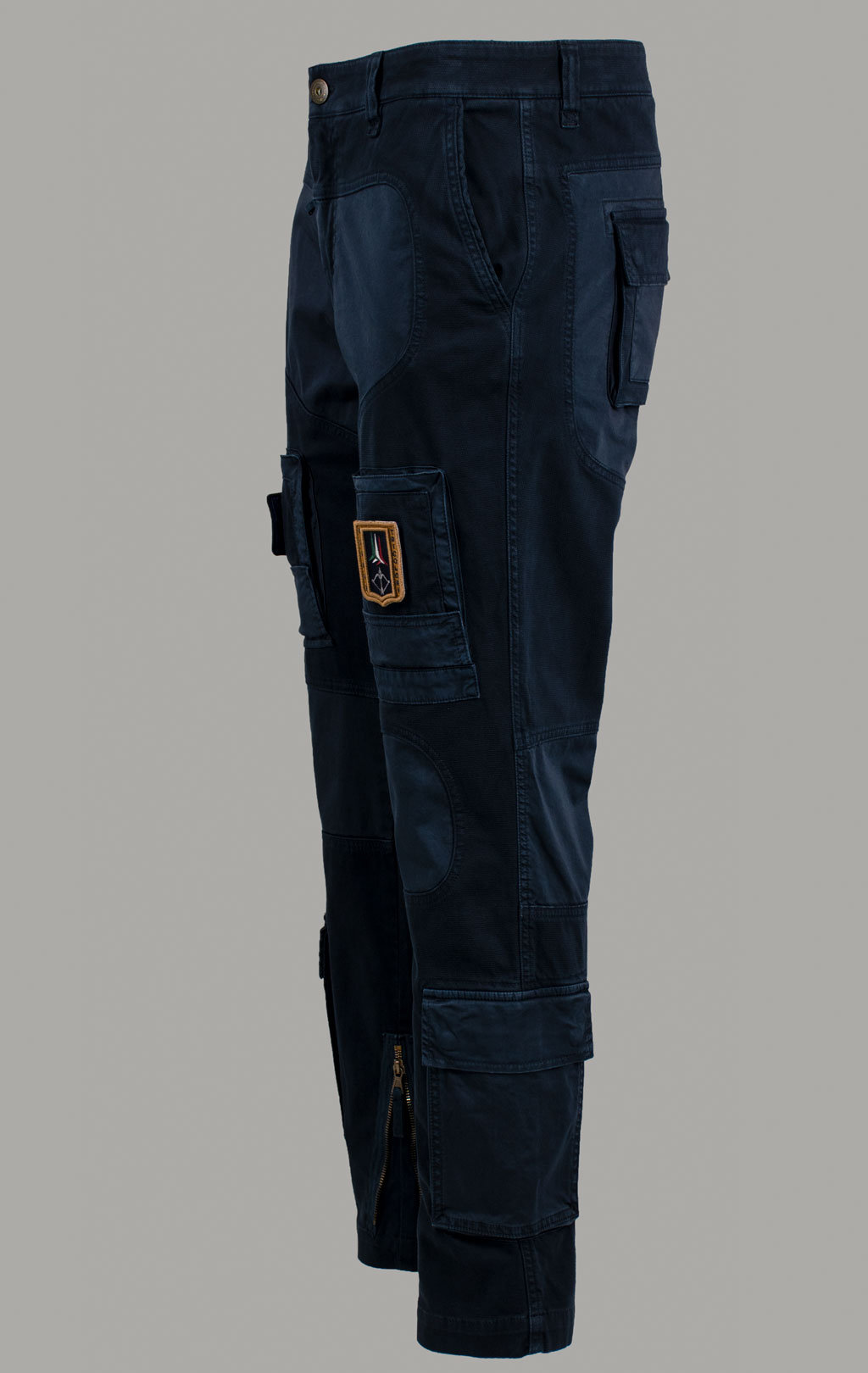 Брюки-карго AERONAUTICA MILITARE ANTI-G плотные FW 25/26/AL blue navy (PA 1664) 
