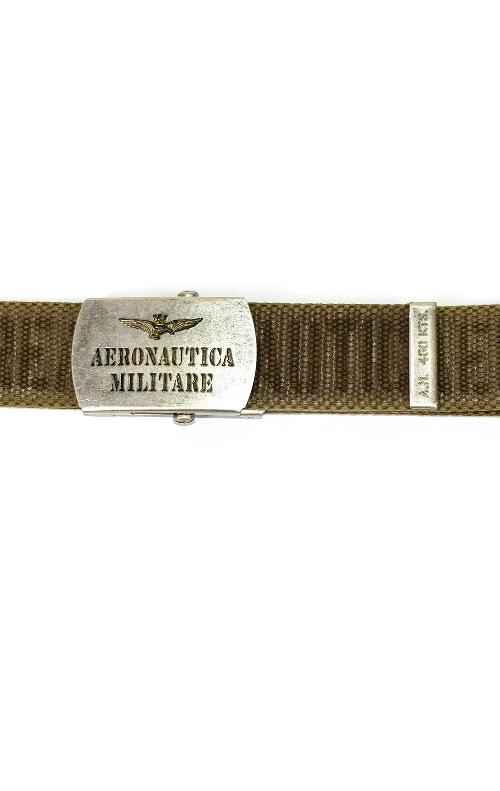 Ремень тканевый AERONAUTICA MILITARE FW 21/22/IT verde militare (CI 271) 