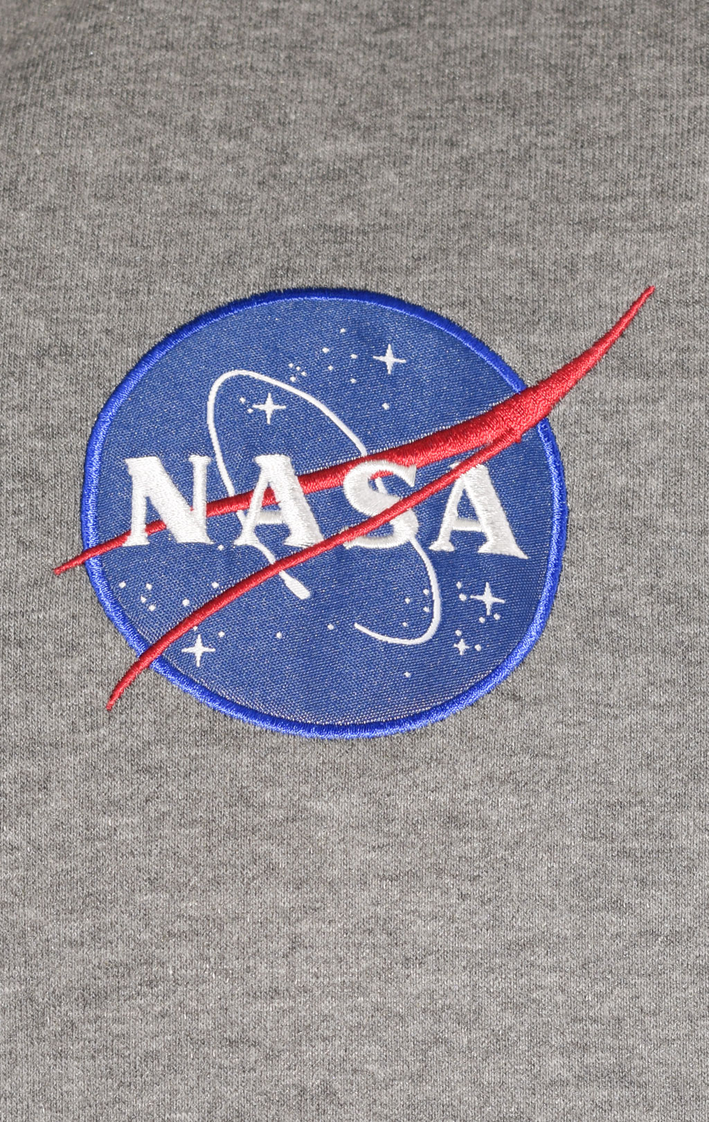 Толстовка ALPHA INDUSTRIES NASA SPACE SHUTTLE HOODIE medium charcoal heather 