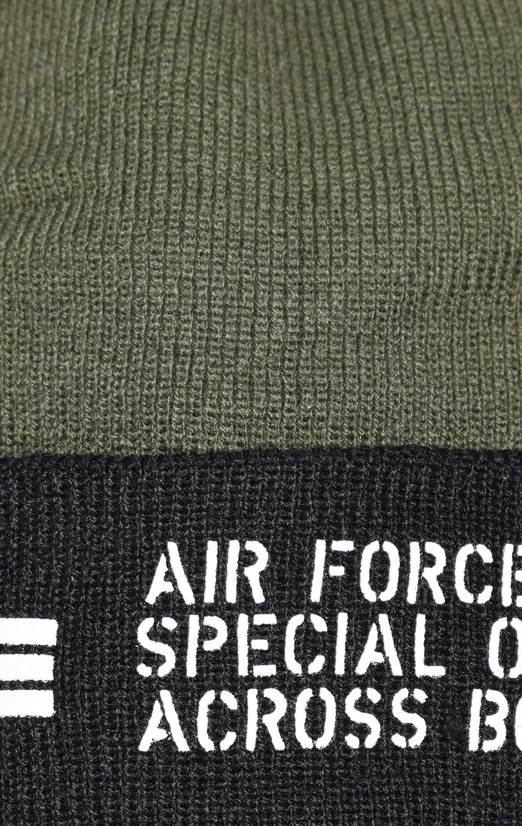 Шапка ALPHA INDUSTRIES AIR FORCE BEANIE dark green 