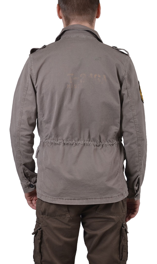 Ветровка AER. MILITARE fango (AB 1458)