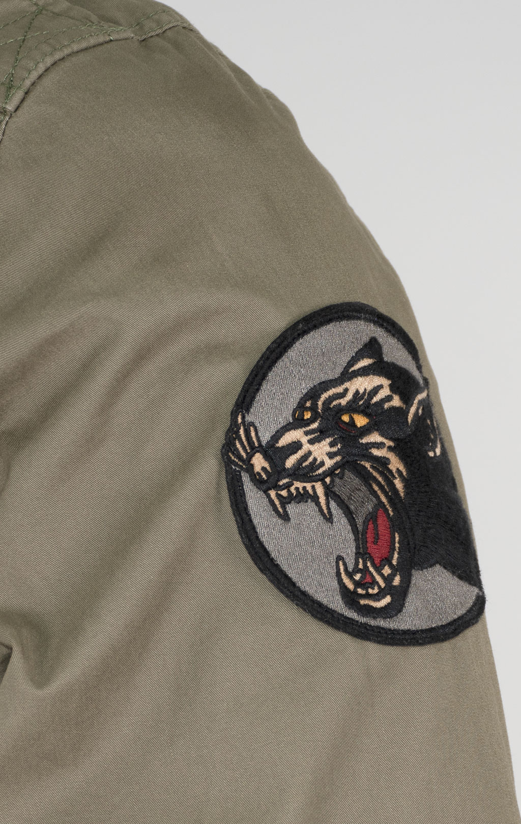 Ветровка AERONAUTICA MILITARE big size M-65 SS 25 m/IN military olive (AB 2212) 