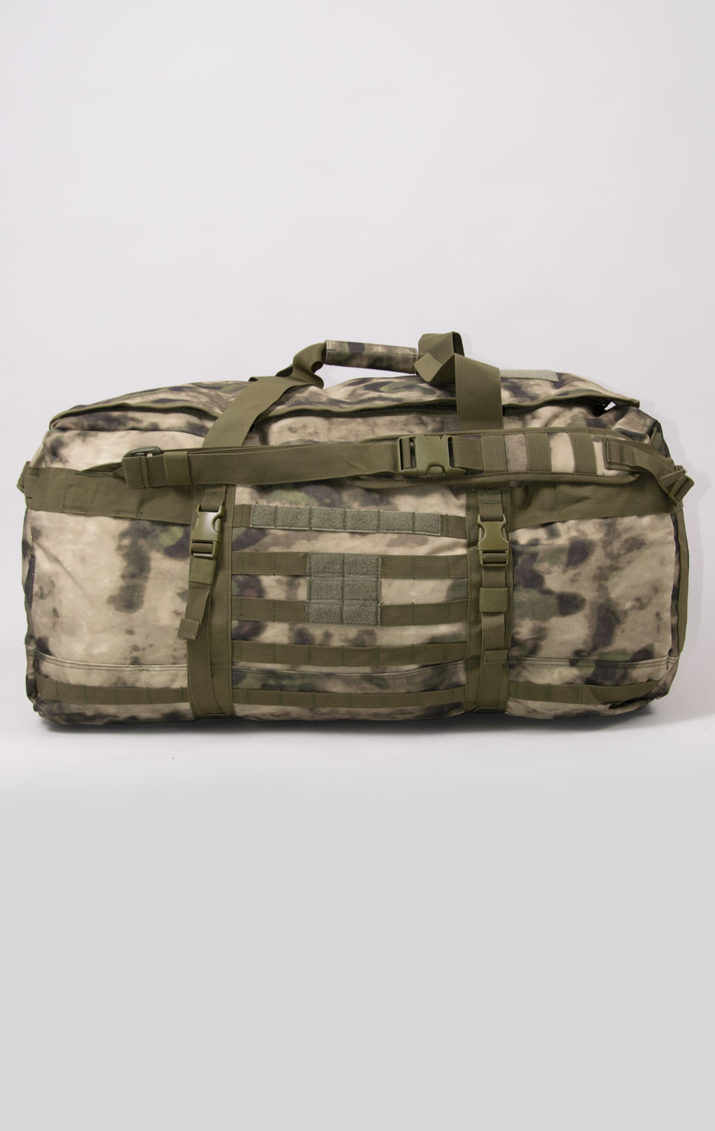 Сумка-рюкзак MOLLE 77x36x35 лямки MOLLE green camo BS-1439 Китай