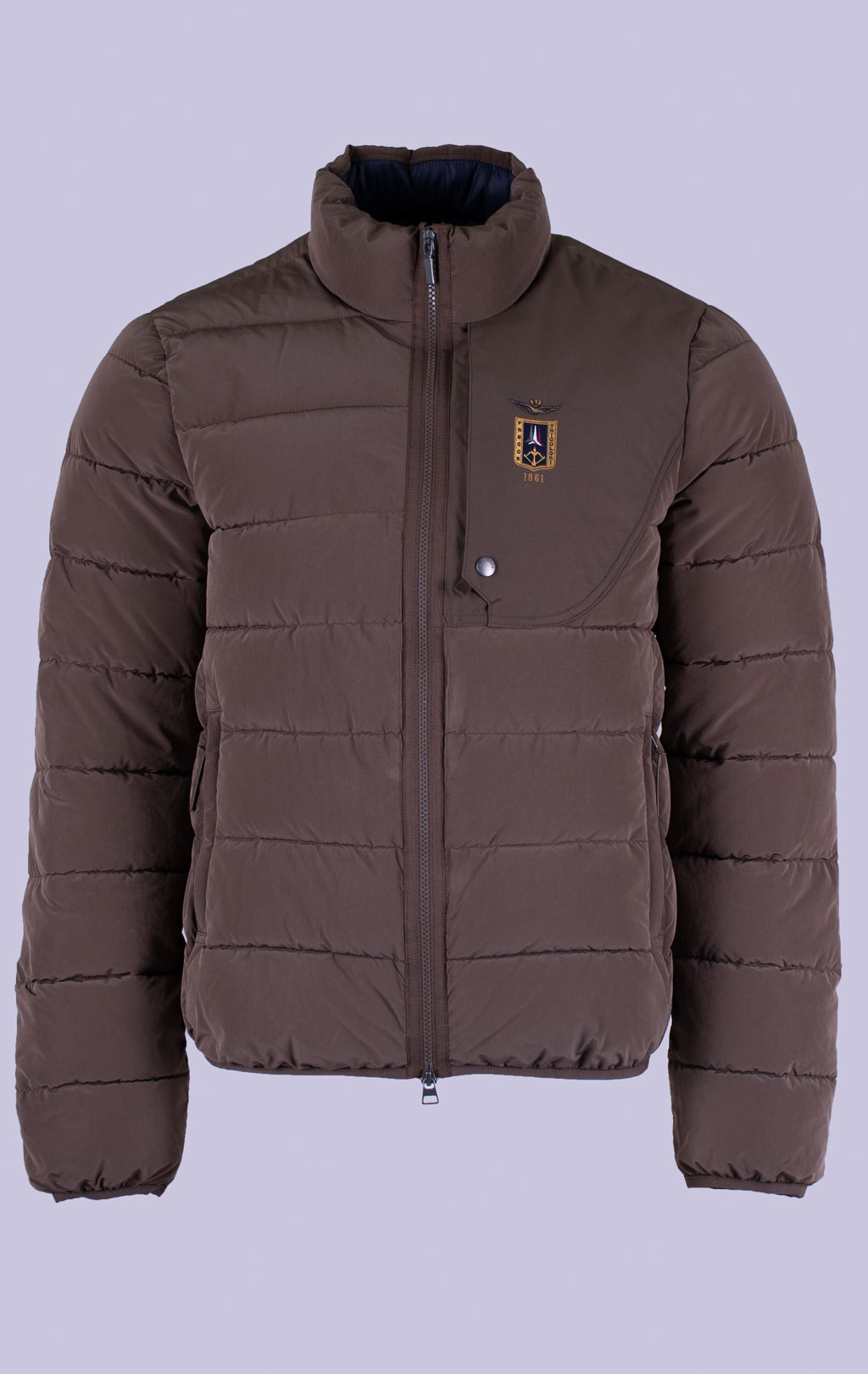 Куртка AERONAUTICA MILITARE FW 26/27/CN chestnut brown (AB 3074) 