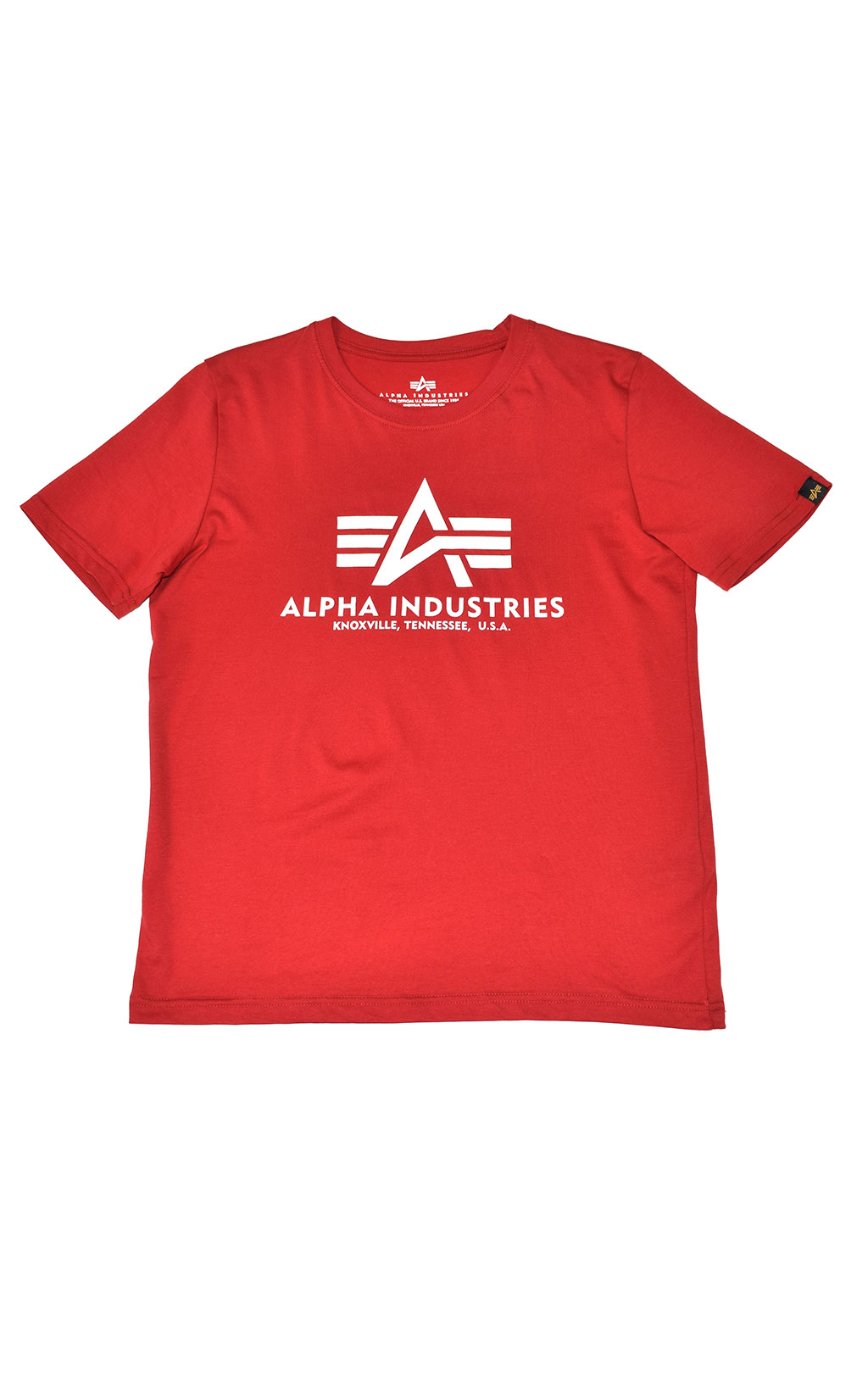 Детская футболка ALPHA INDUSTRIES BASIC T speed red 
