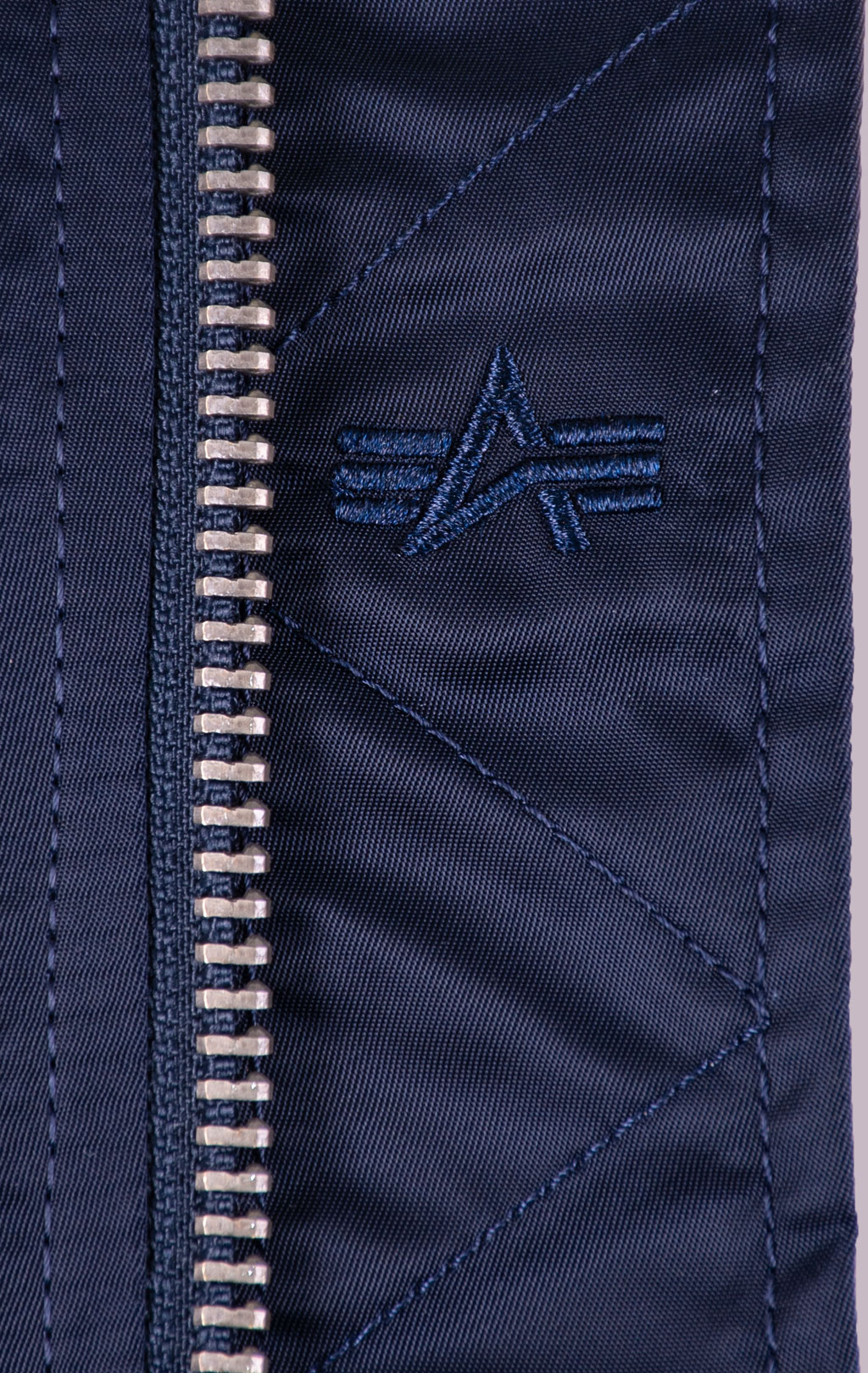 Ветровка-бомбер ALPHA INDUSTRIES MA-1 MOON LANDING REVERSIBLE rep. blue 