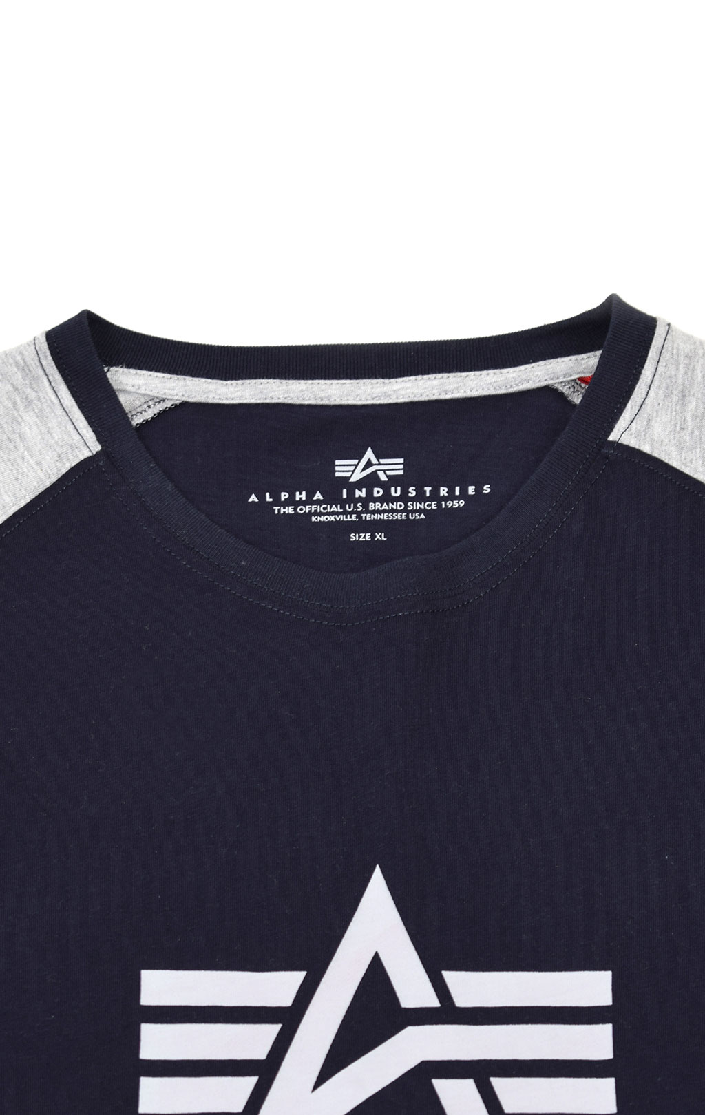 Лонгслив ALPHA INDUSTRIES BASIC LS grey heather 