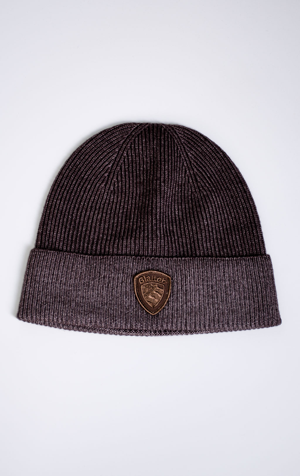 Шапка вязаная BLAUER OLIVER FW 25/26 chestnut (A05296) 