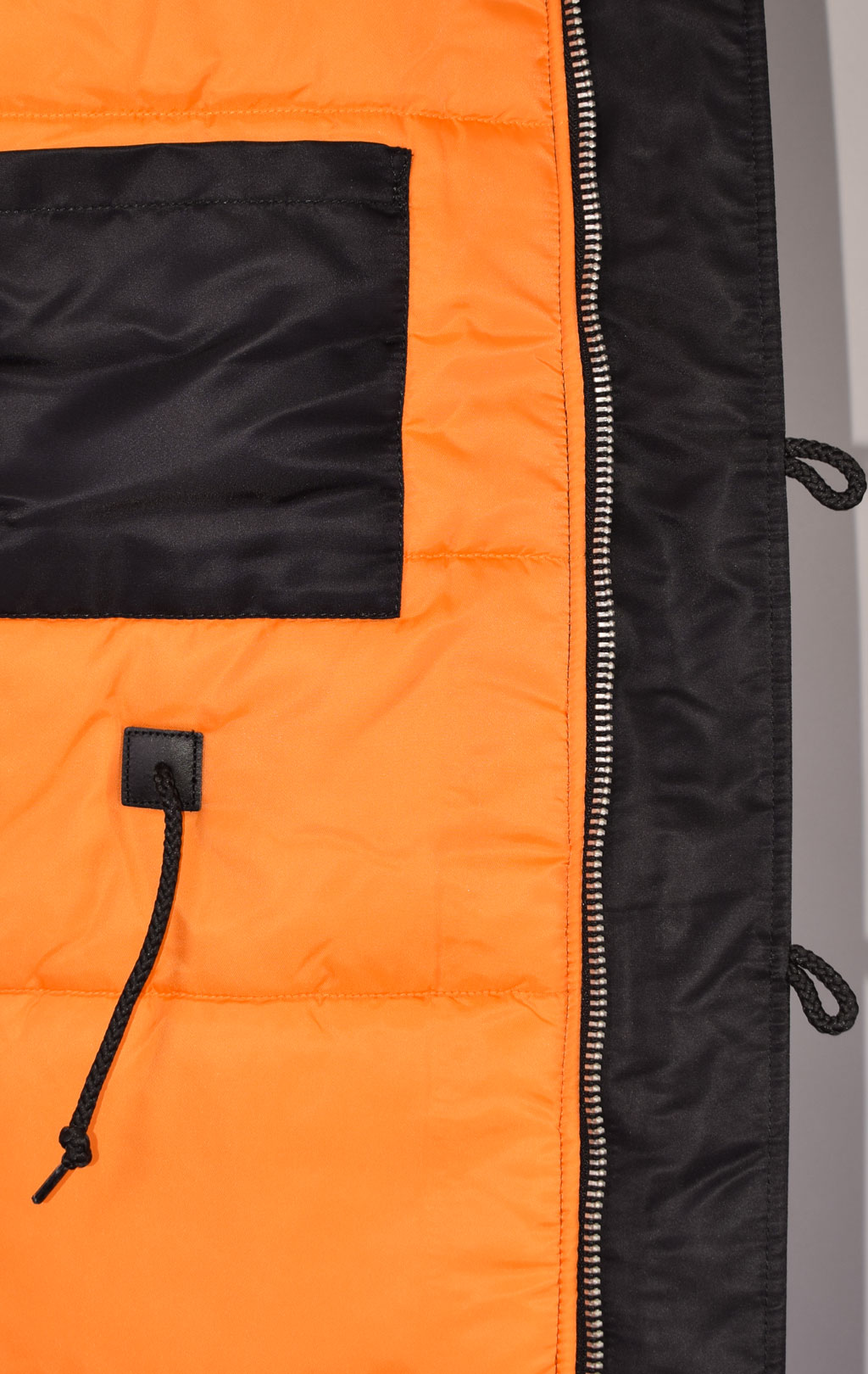 Аляска ALPHA INDUSTRIES SLIM FIT GEN-I big size N-3B black/orange 