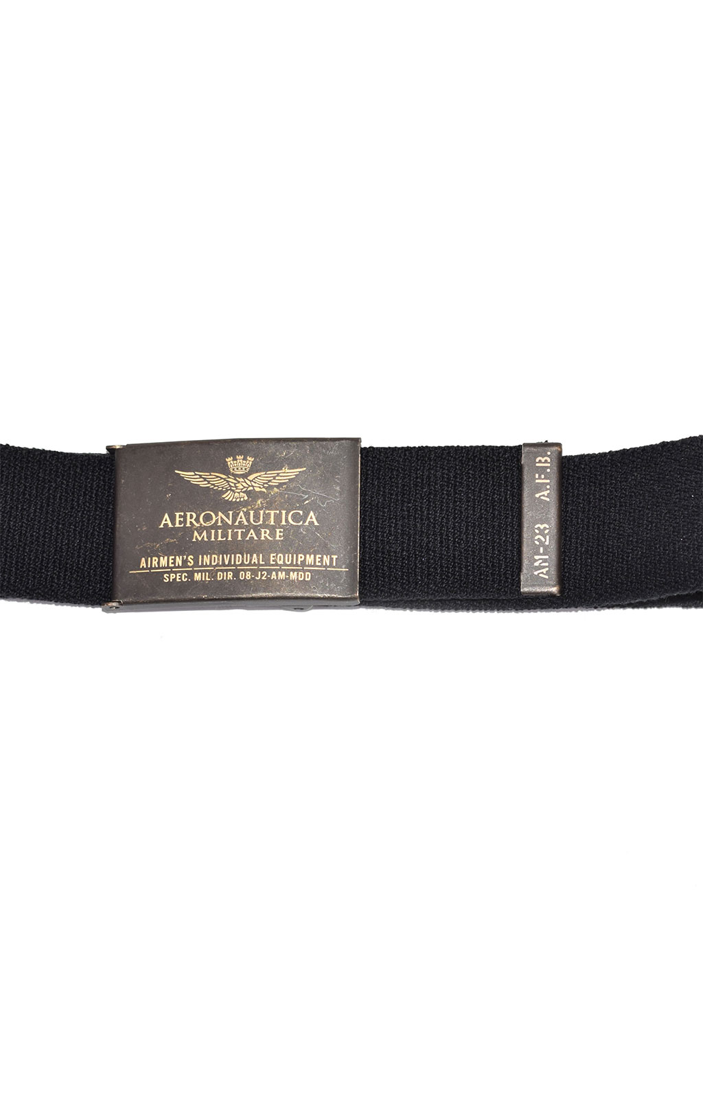 Ремень эластичный AERONAUTICA MILITARE SS 21/IT jet black (CI 261) 