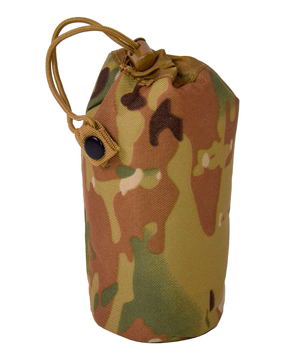 Подсумок термический Mil-Tec MOLLE с утяжкой multicam 