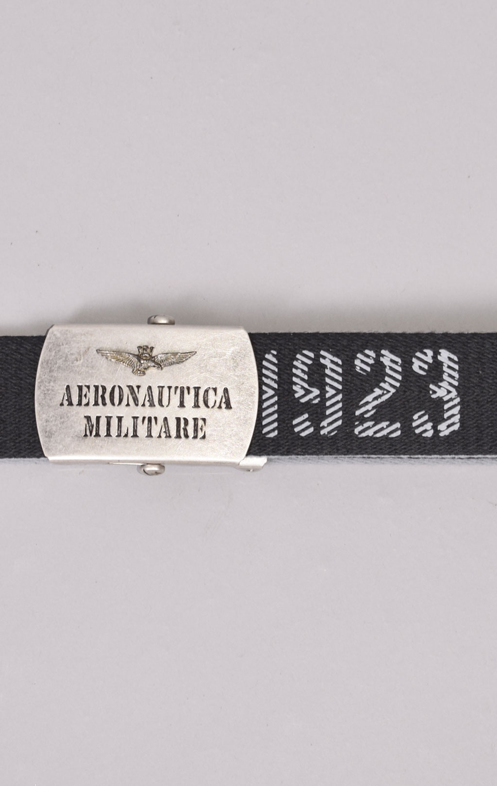 Ремень тканевый AERONAUTICA MILITARE FW 23/24/IT grey (CI 292) 