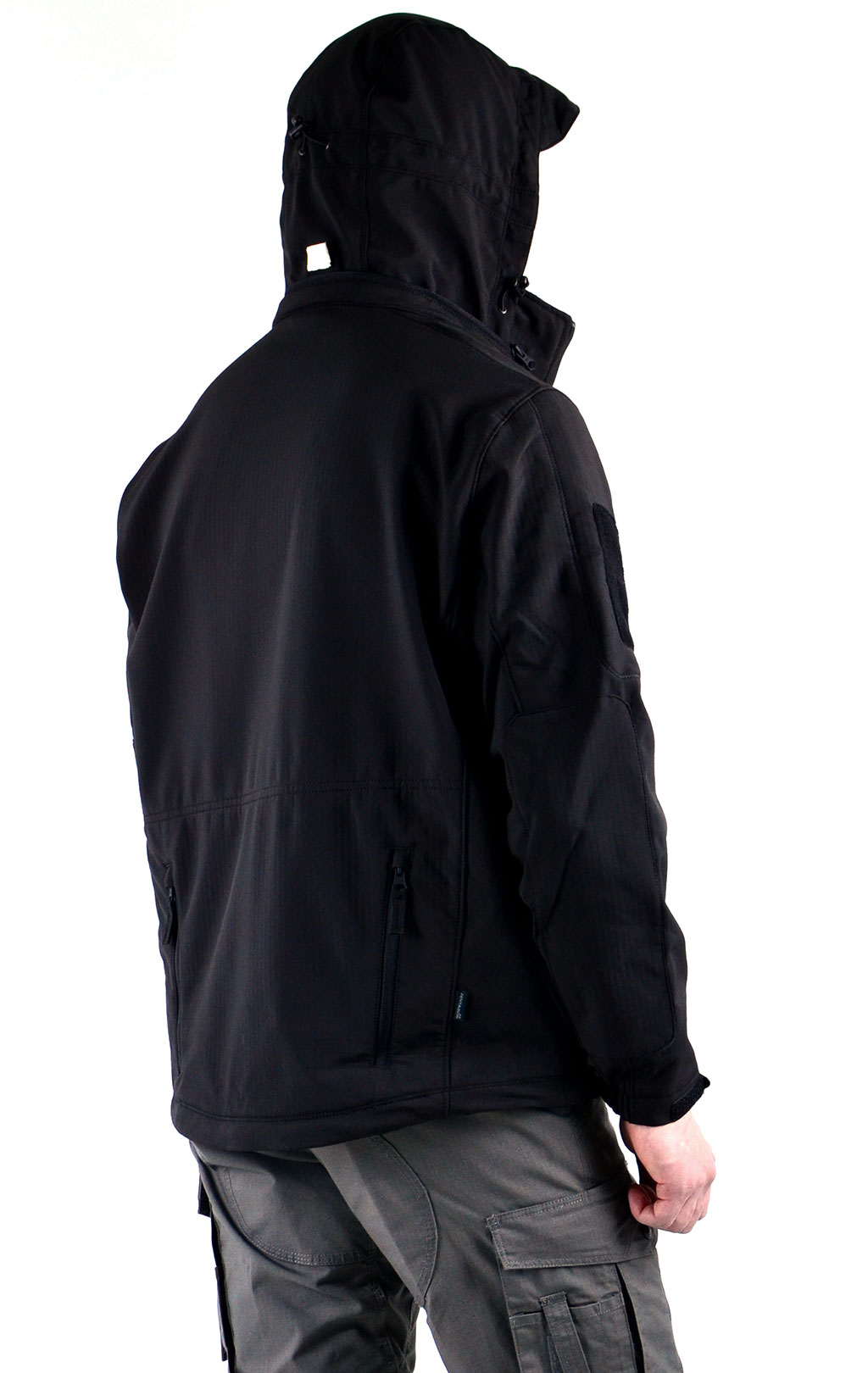 Куртка тактическая softshell Pentagon мембрана ARTAXES Soft Shell black 08011 