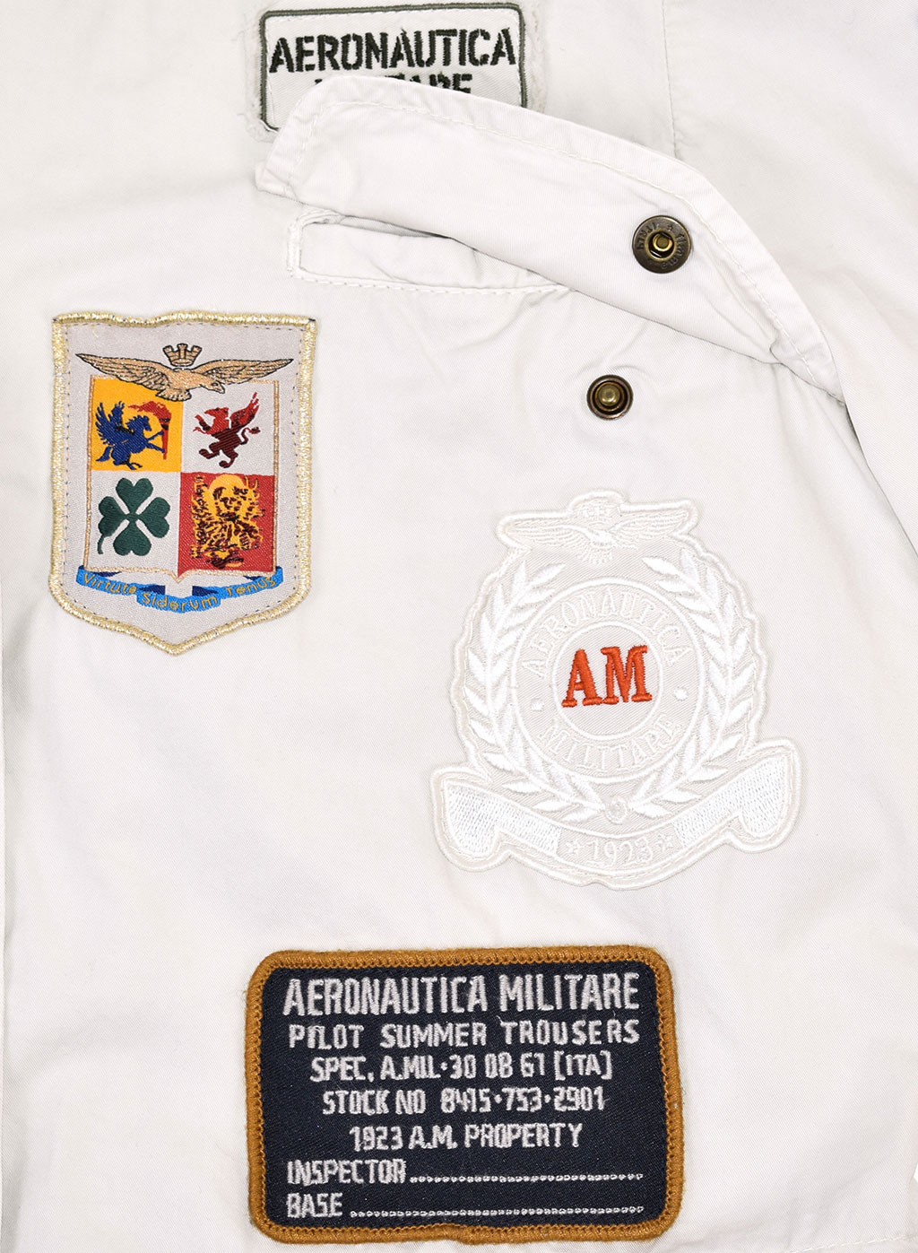 Женская ветровка AERONAUTICA MILITARE SS 20/AL ghiaccio (AB 1855) 