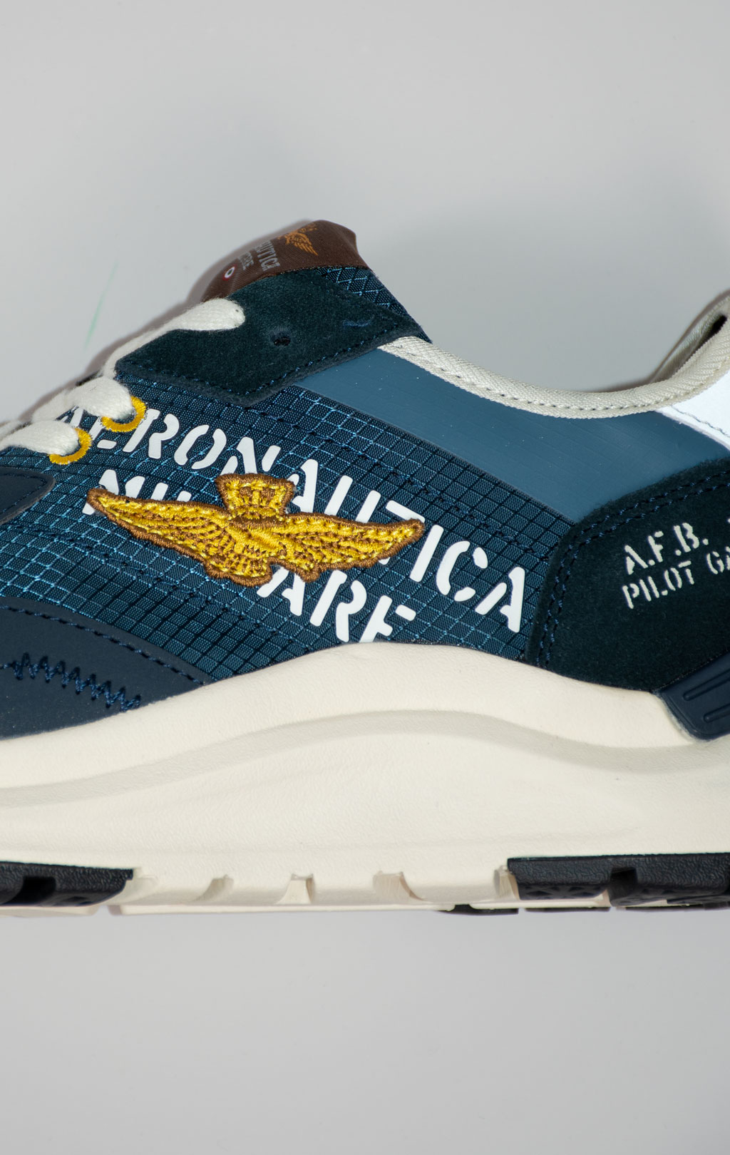 Кроссовки AERONAUTICA MILITARE SS 25/CN blue navy (SC 286) 