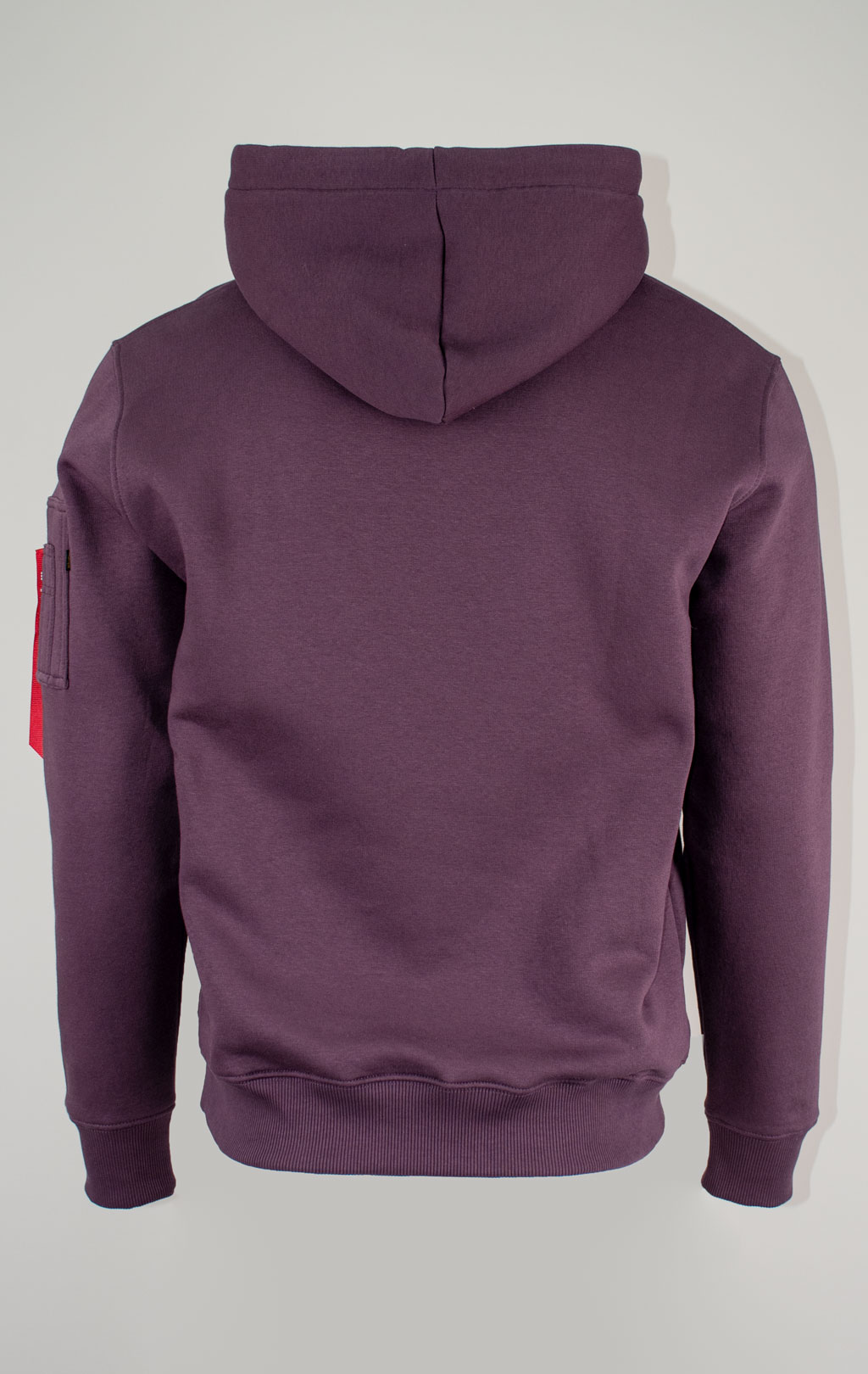 Толстовка ALPHA INDUSTRIES ALPHA LABEL HOODY plum 