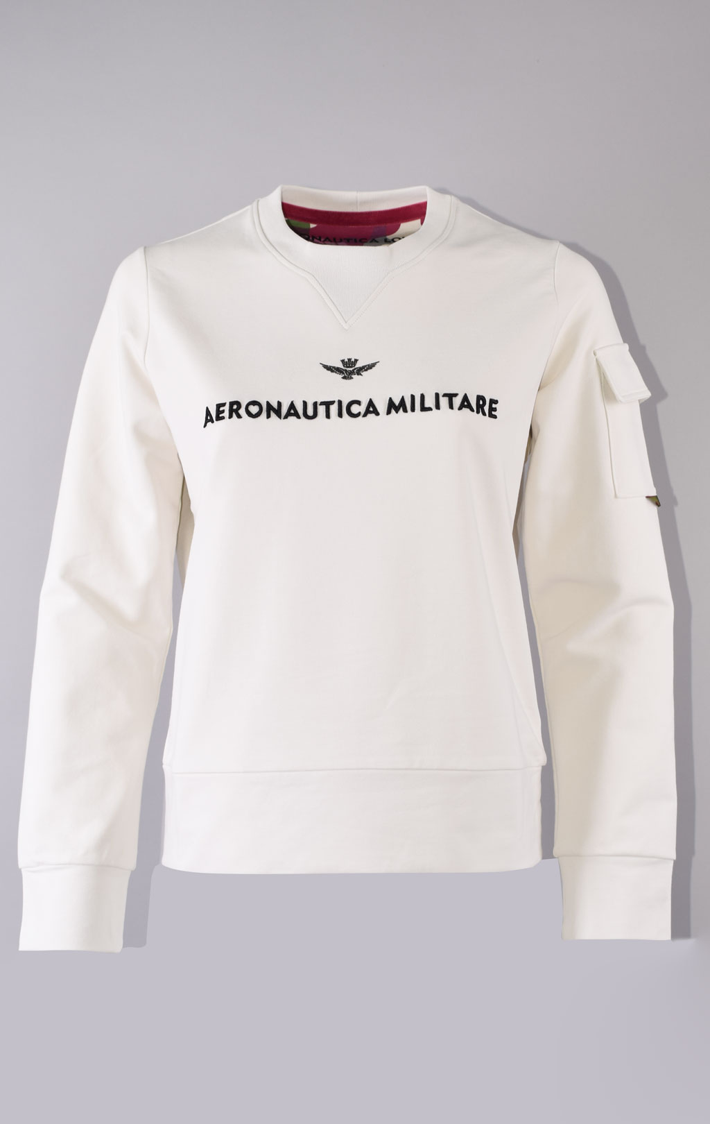 Женский свитшот AERONAUTICA MILITARE FW 23/24/TR naturale (FE 1842) 