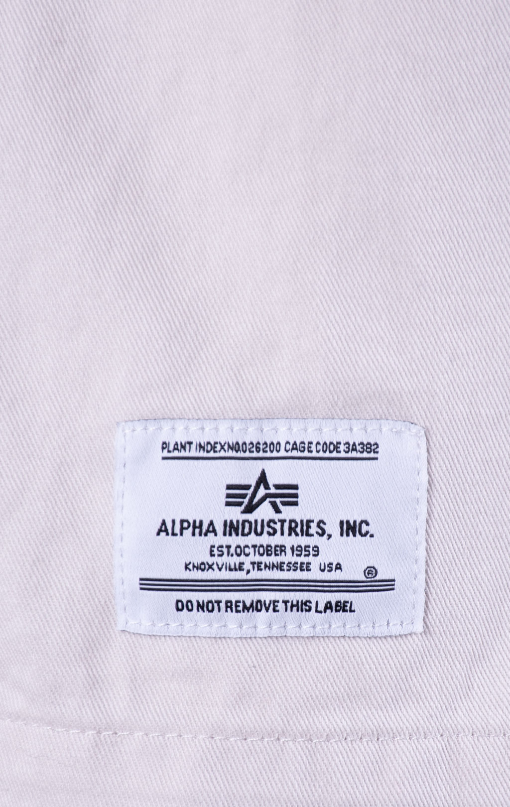 Рубашка ALPHA INDUSTRIES RELAXED ONE POCKET SHIRT SS 26 dune white 