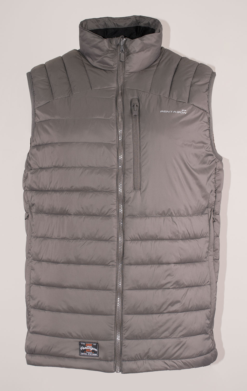 Жилет утеплённый Pentagon HOMER soft vest нейлон MJC® SYSTEM grey cinder 04010 