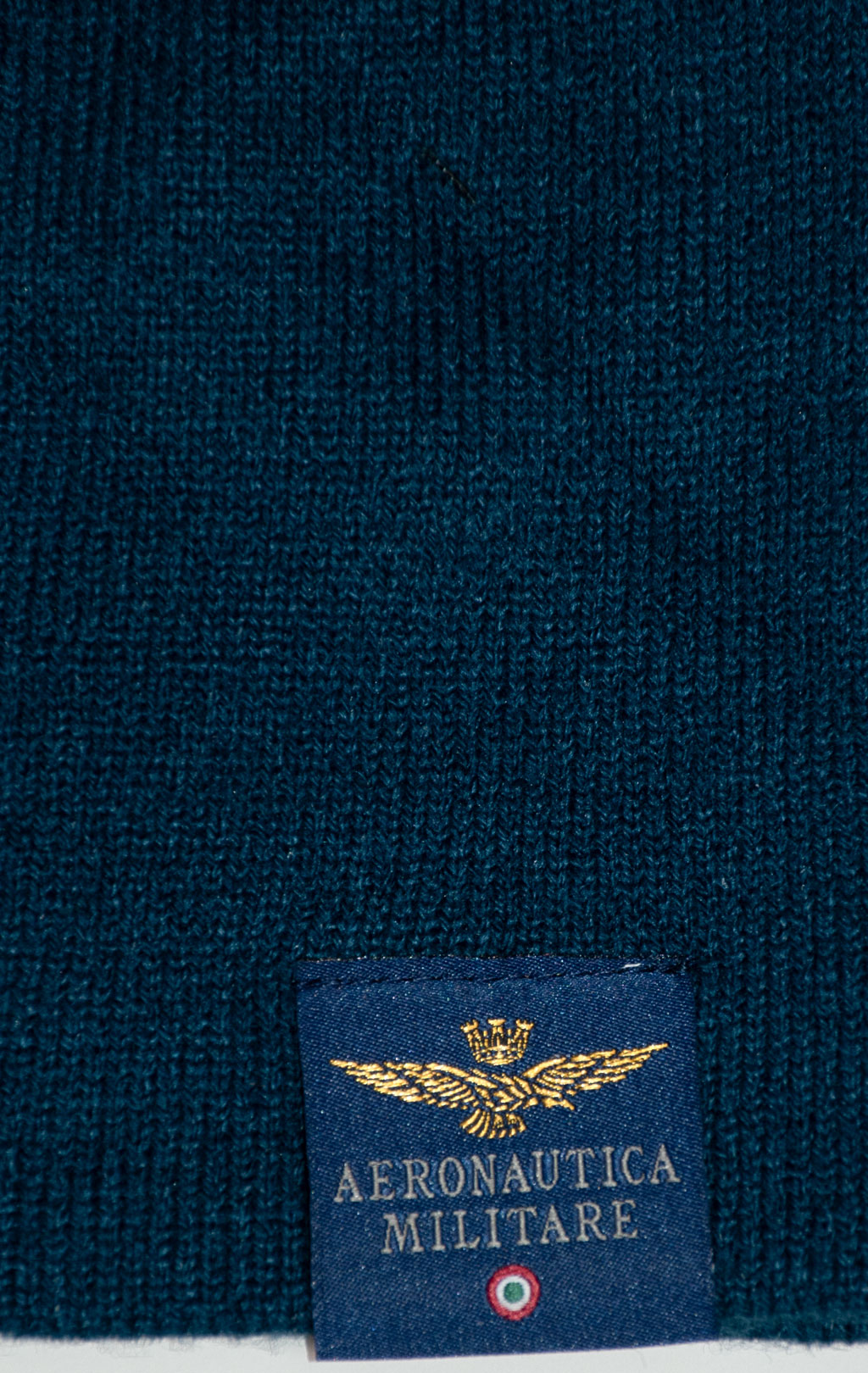 Шапка вязаная AERONAUTICA MILITARE FW 25/26/CN titan avio (CU 0036) 