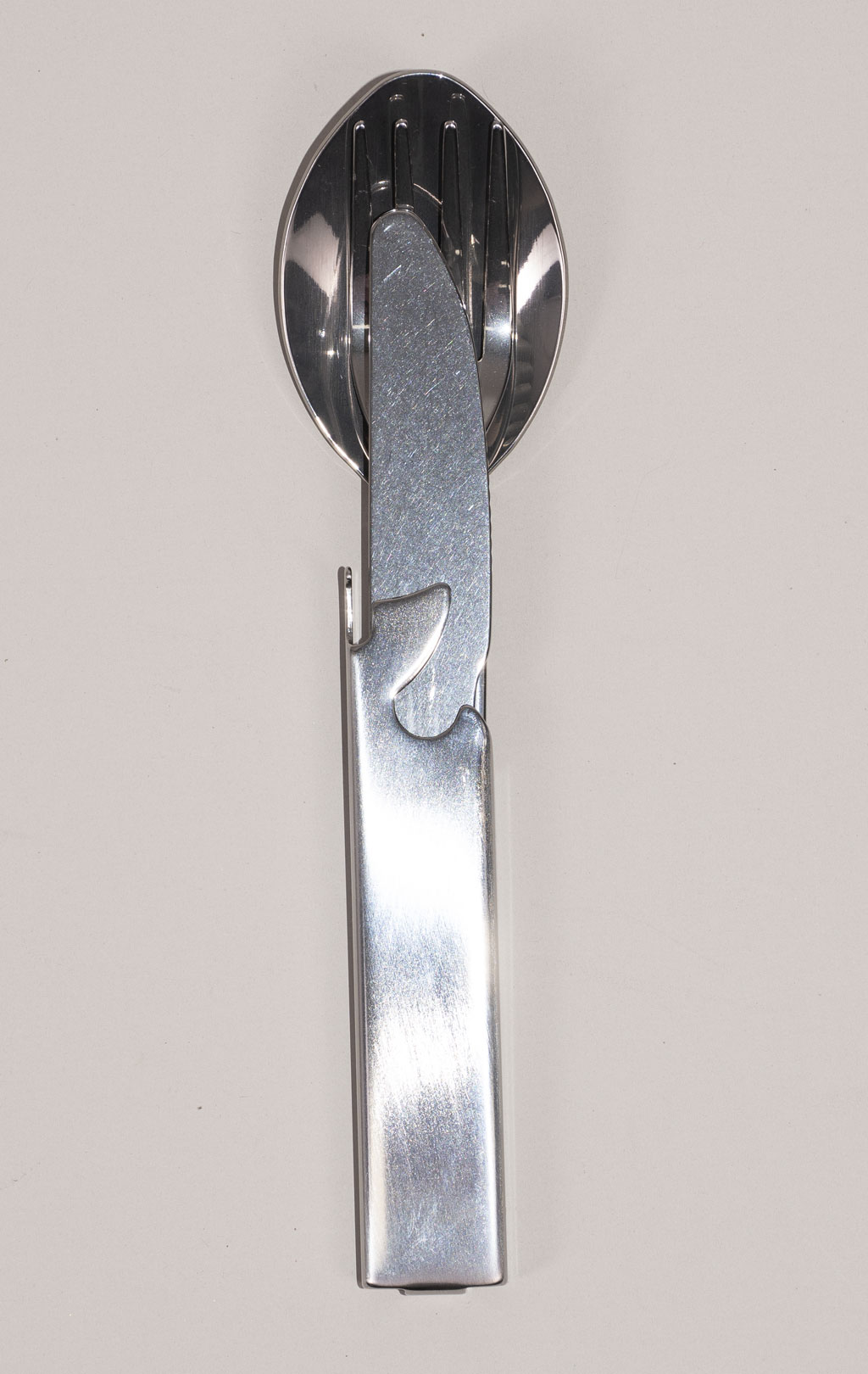 Столовый набор Pentagon/Tac-Maven ARNE CAMPING составной silver D19004 